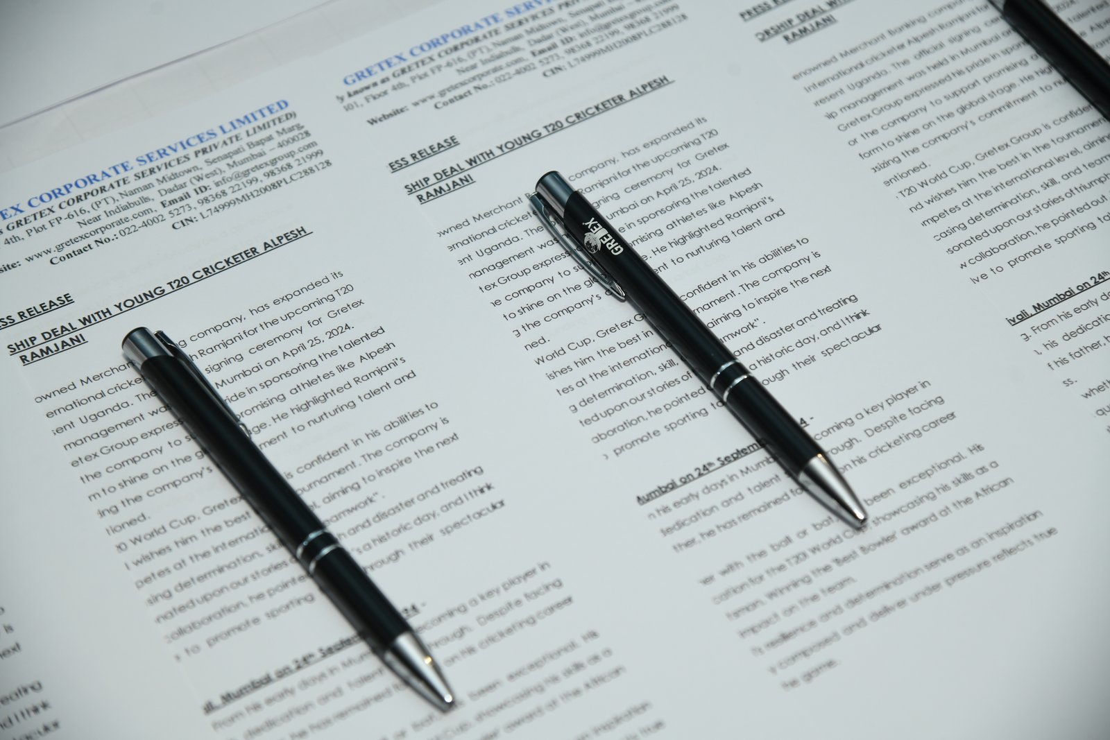 Alpesh Ramjani Signing