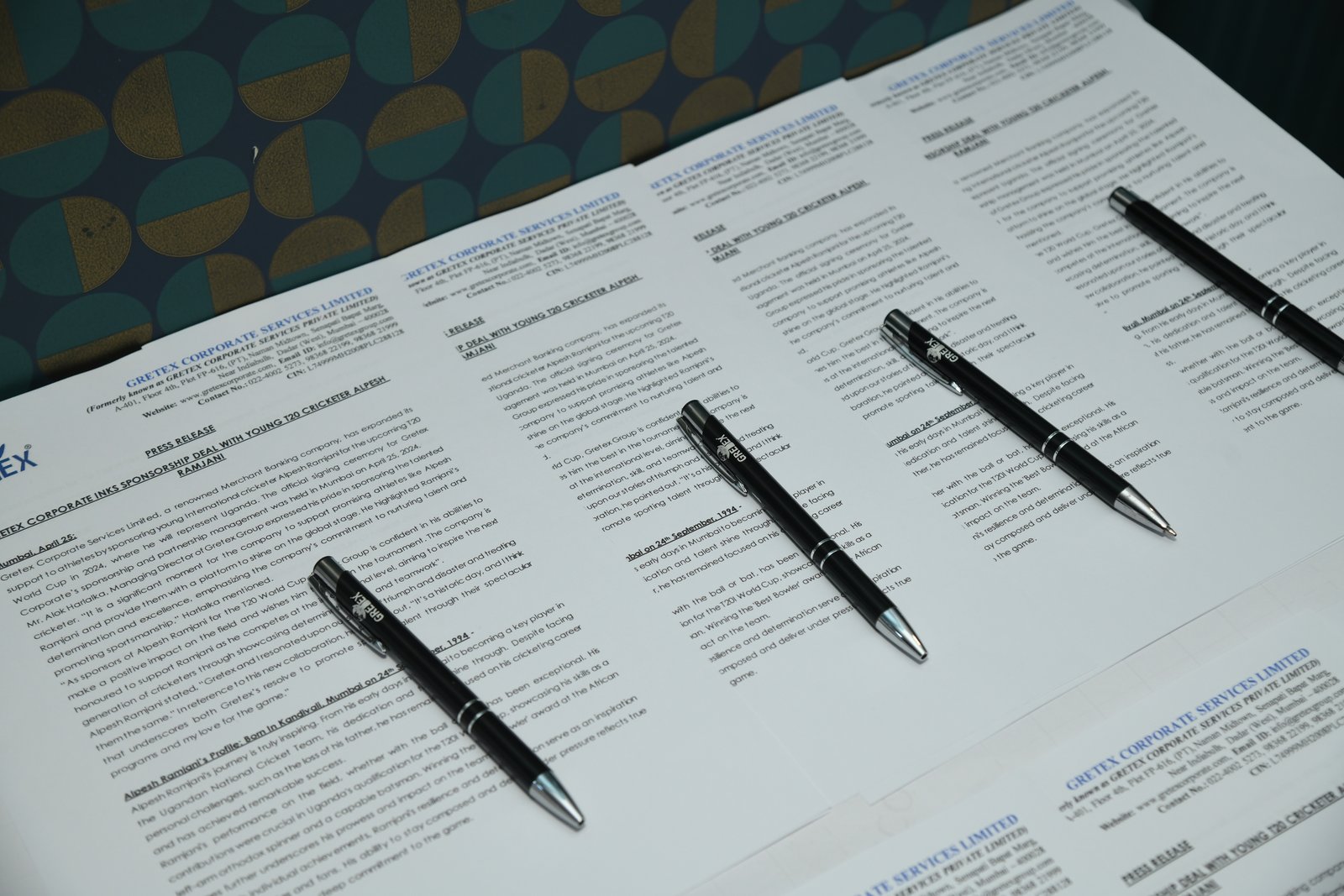 Alpesh Ramjani Signing