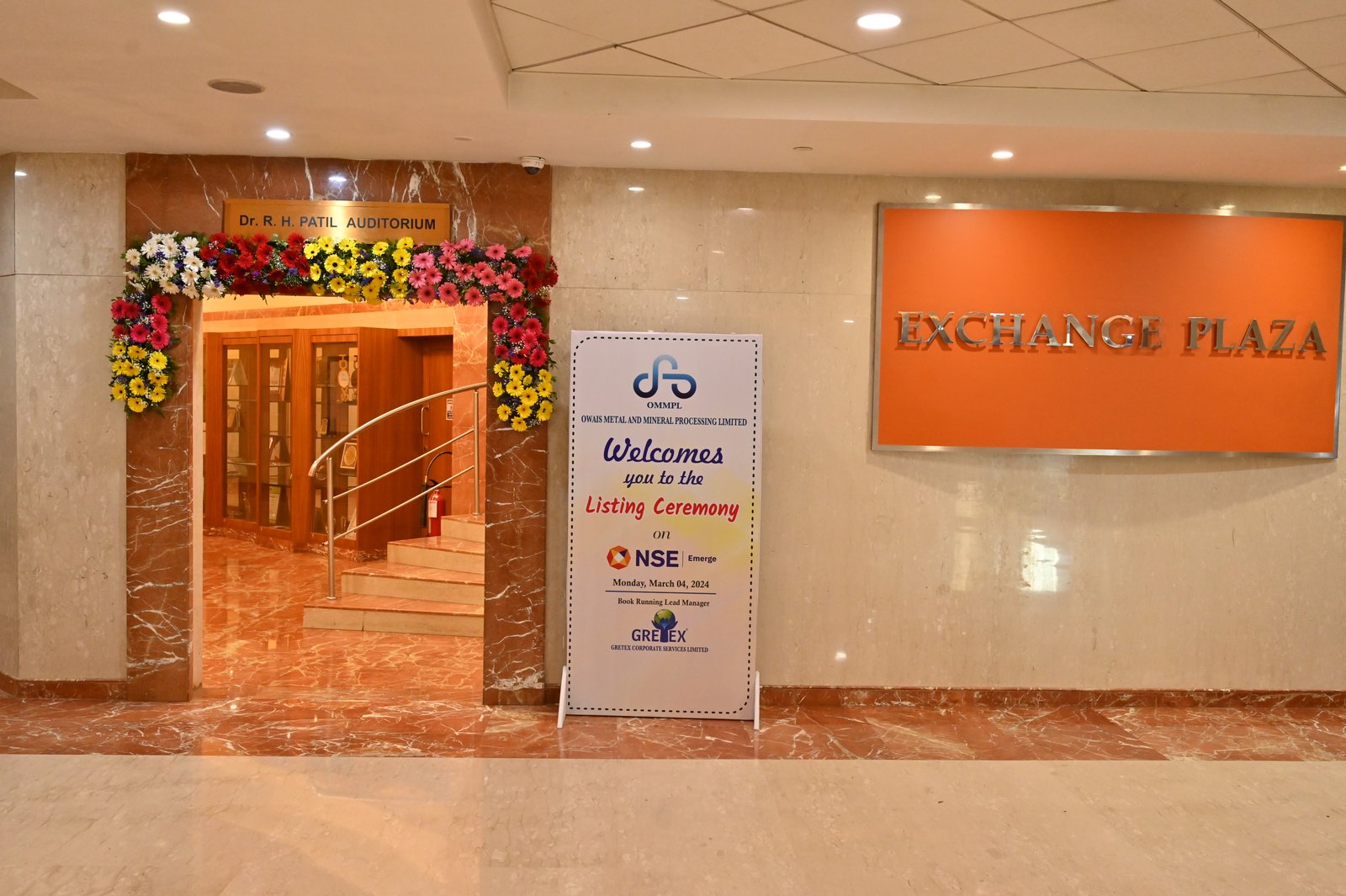 Owais Metal And Minerals Processing Listing Ceremony Photos