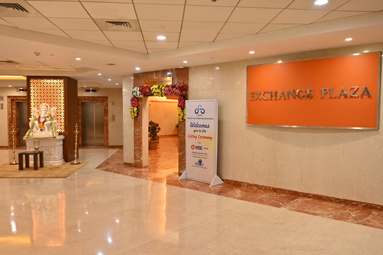 Owais Metal And Minerals Processing Listing Ceremony Photos