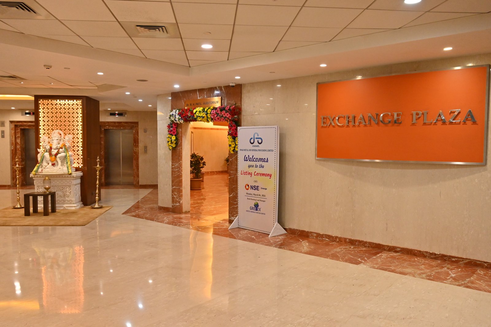 Owais Metal And Minerals Processing Listing Ceremony Photos