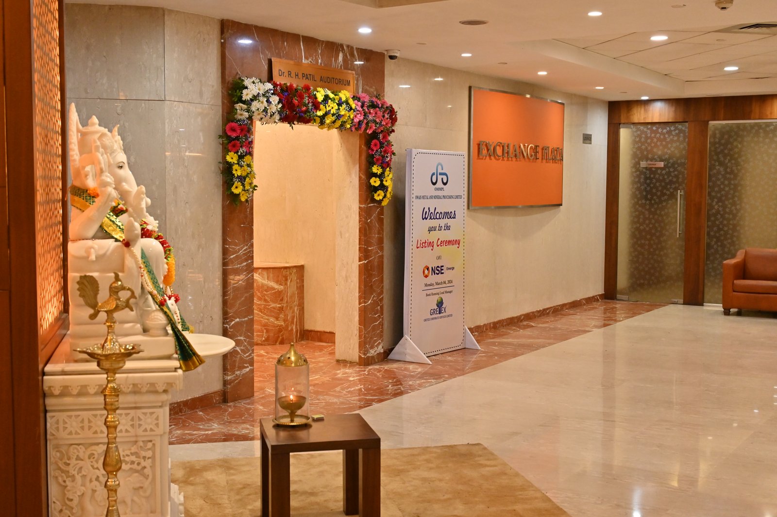 Owais Metal And Minerals Processing Listing Ceremony Photos