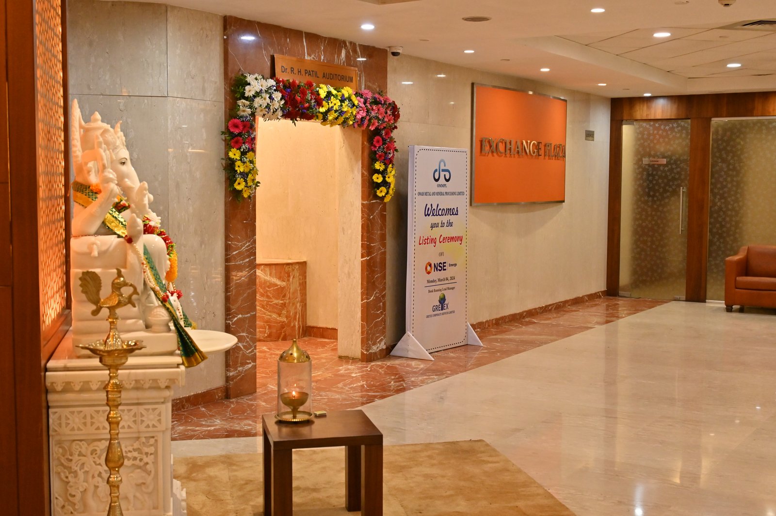 Owais Metal And Minerals Processing Listing Ceremony Photos