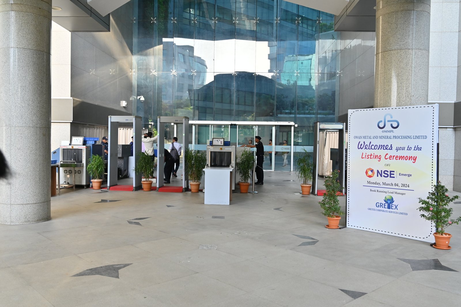 Owais Metal And Minerals Processing Listing Ceremony Photos