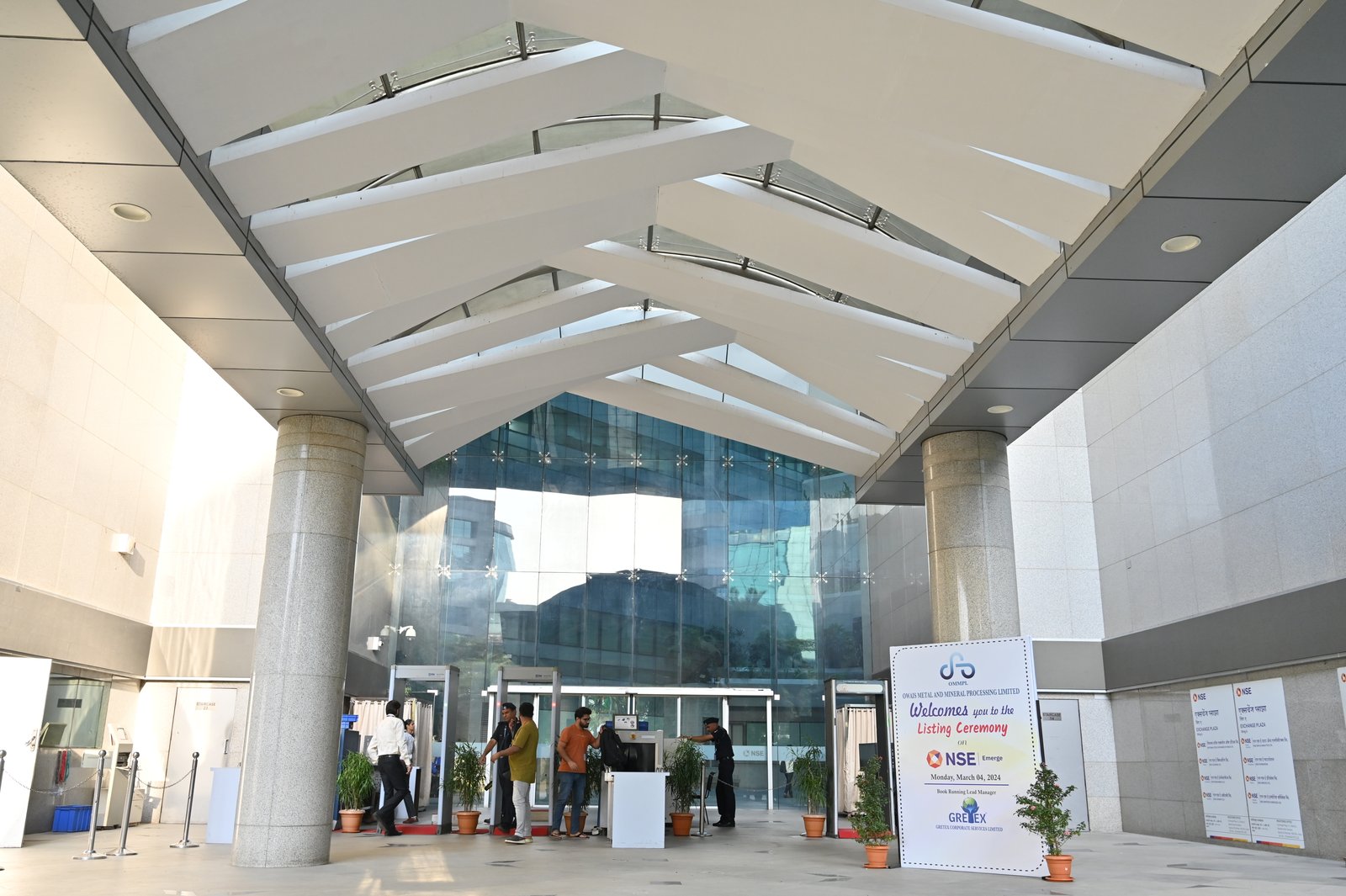 Owais Metal And Minerals Processing Listing Ceremony Photos