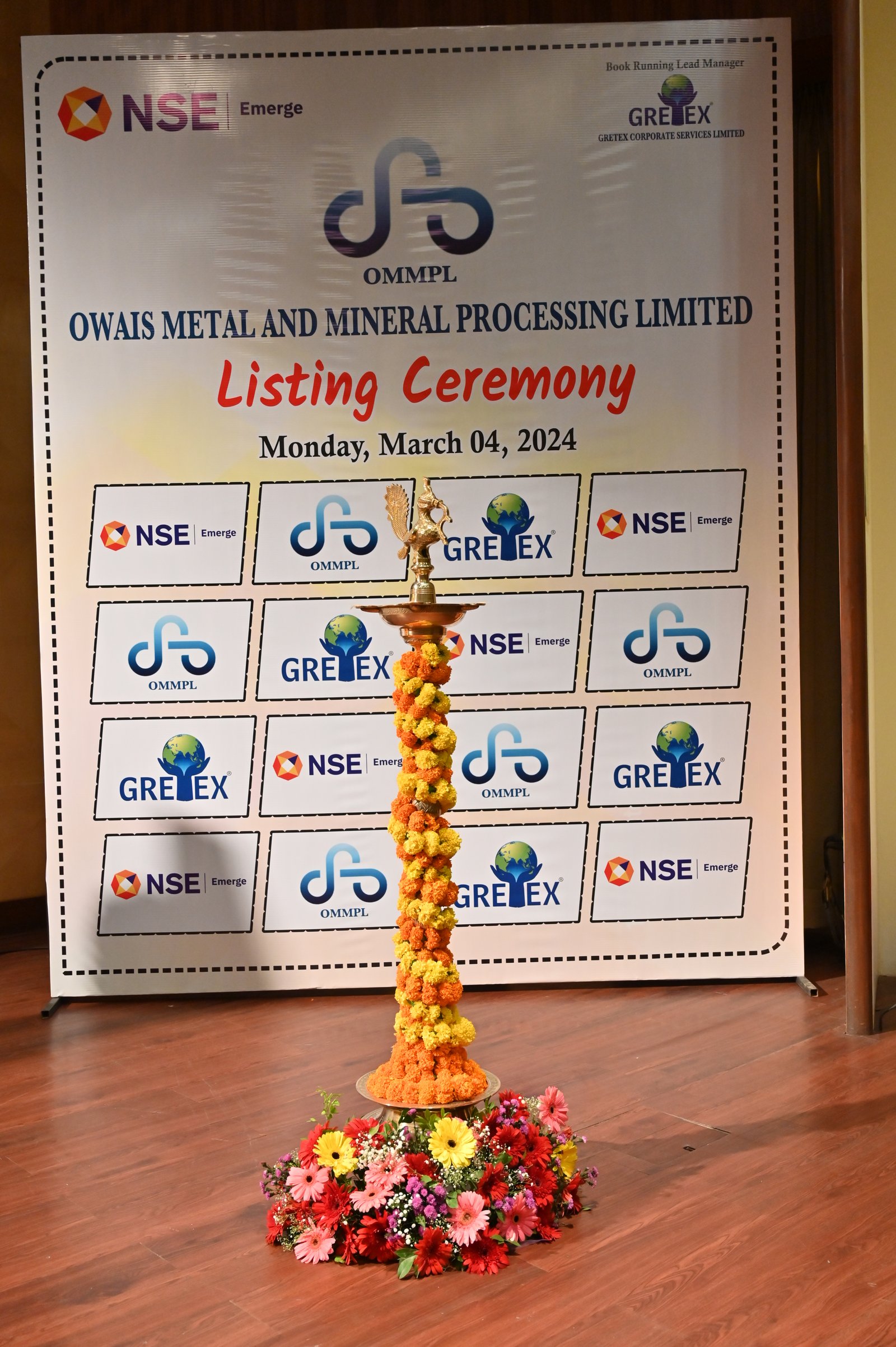 Owais Metal And Minerals Processing Listing Ceremony Photos