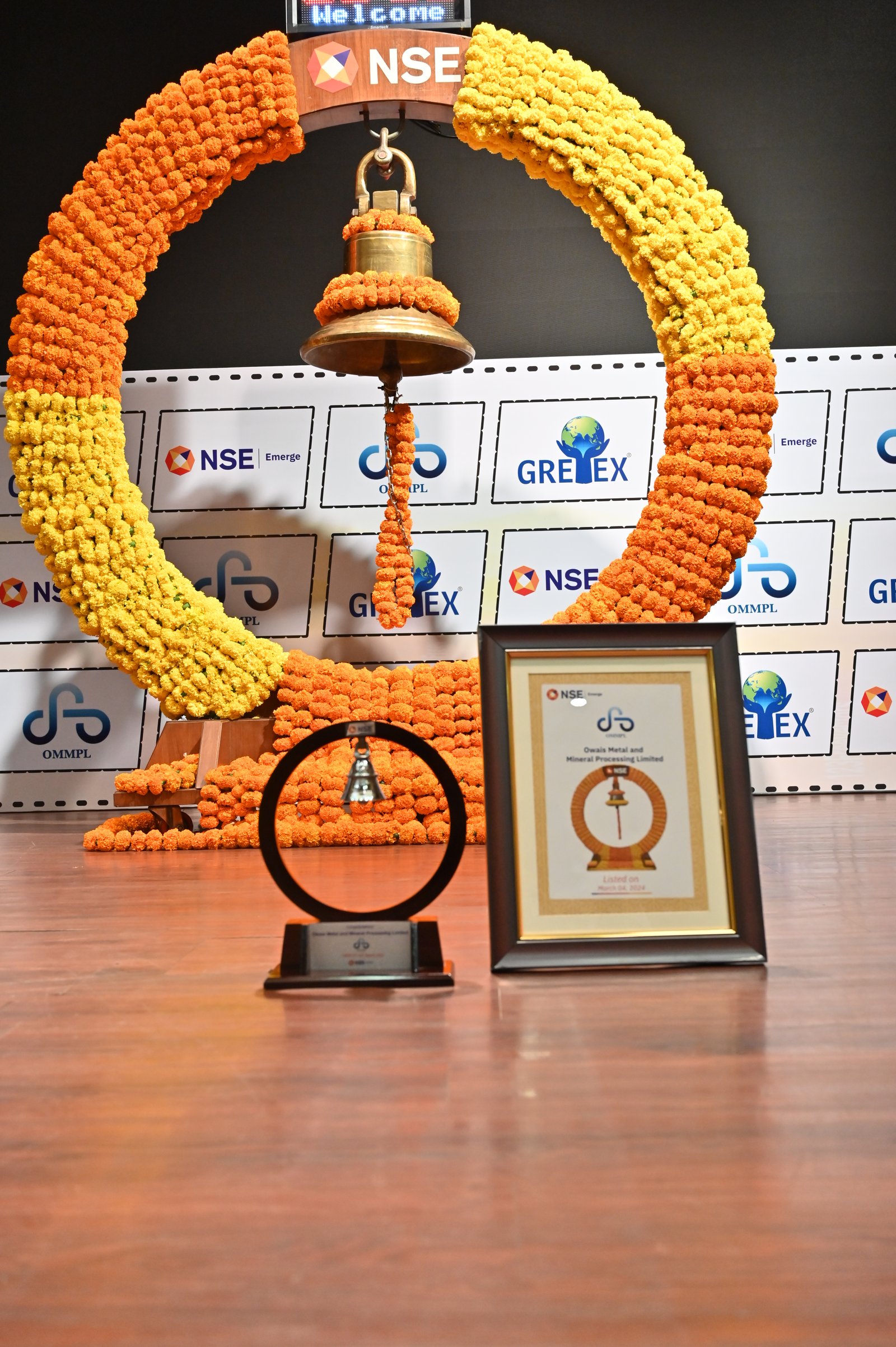 Owais Metal And Minerals Processing Listing Ceremony Photos