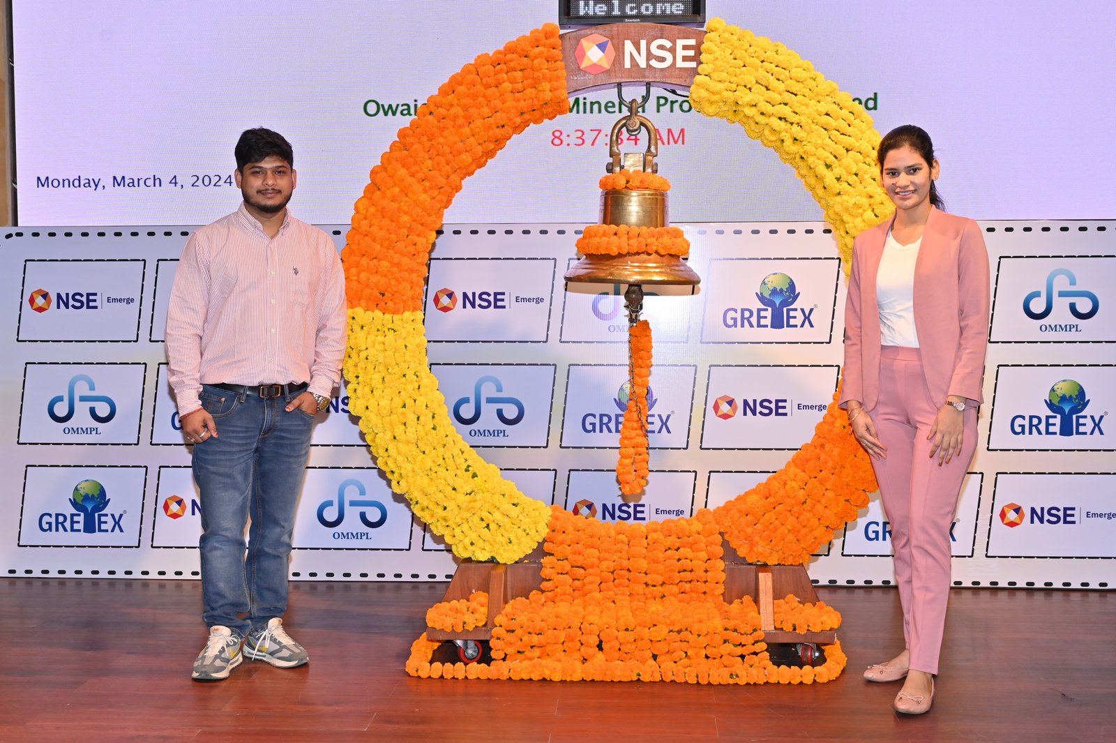 Owais Metal And Minerals Processing Listing Ceremony Photos