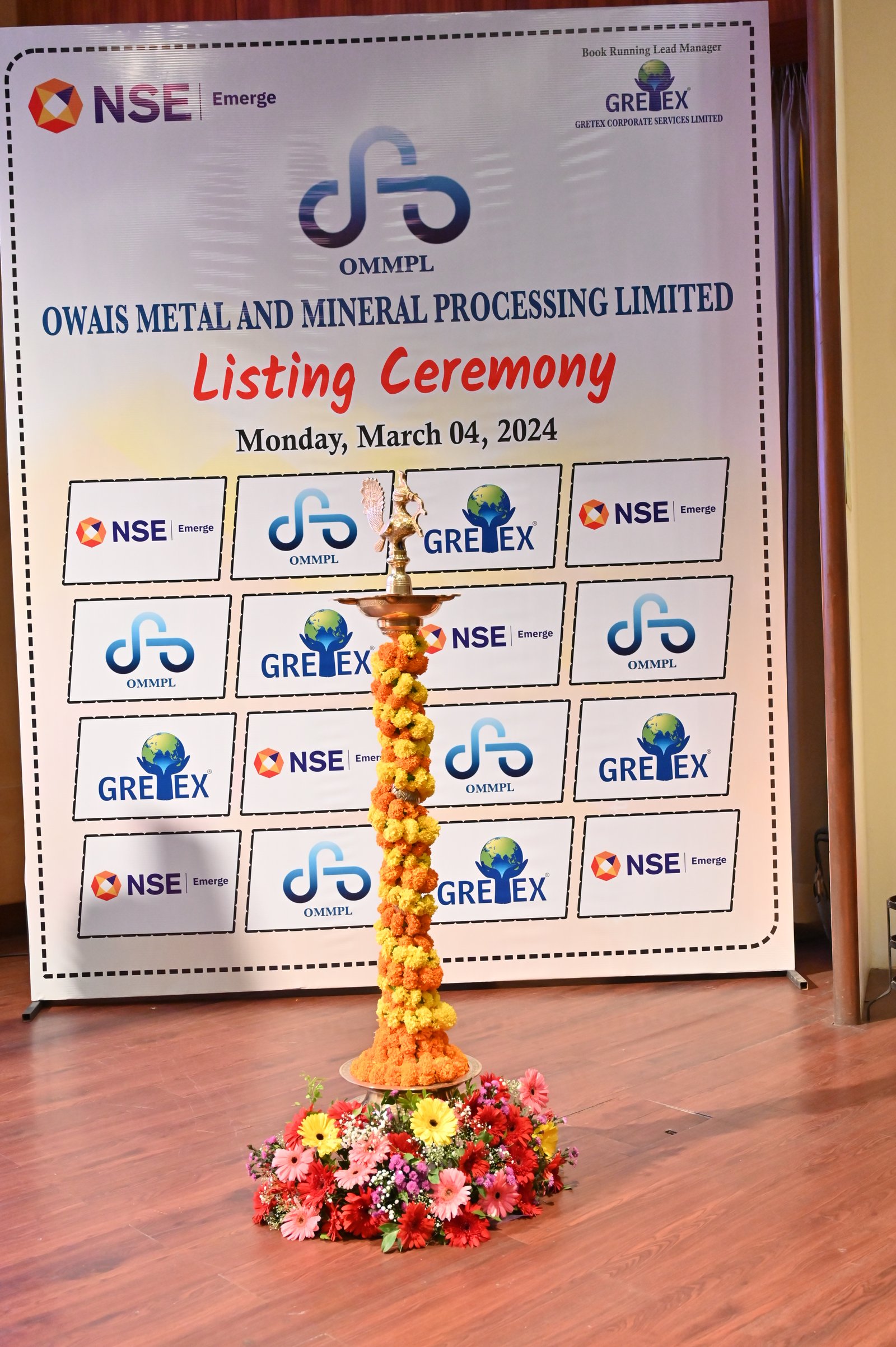 Owais Metal And Minerals Processing Listing Ceremony Photos