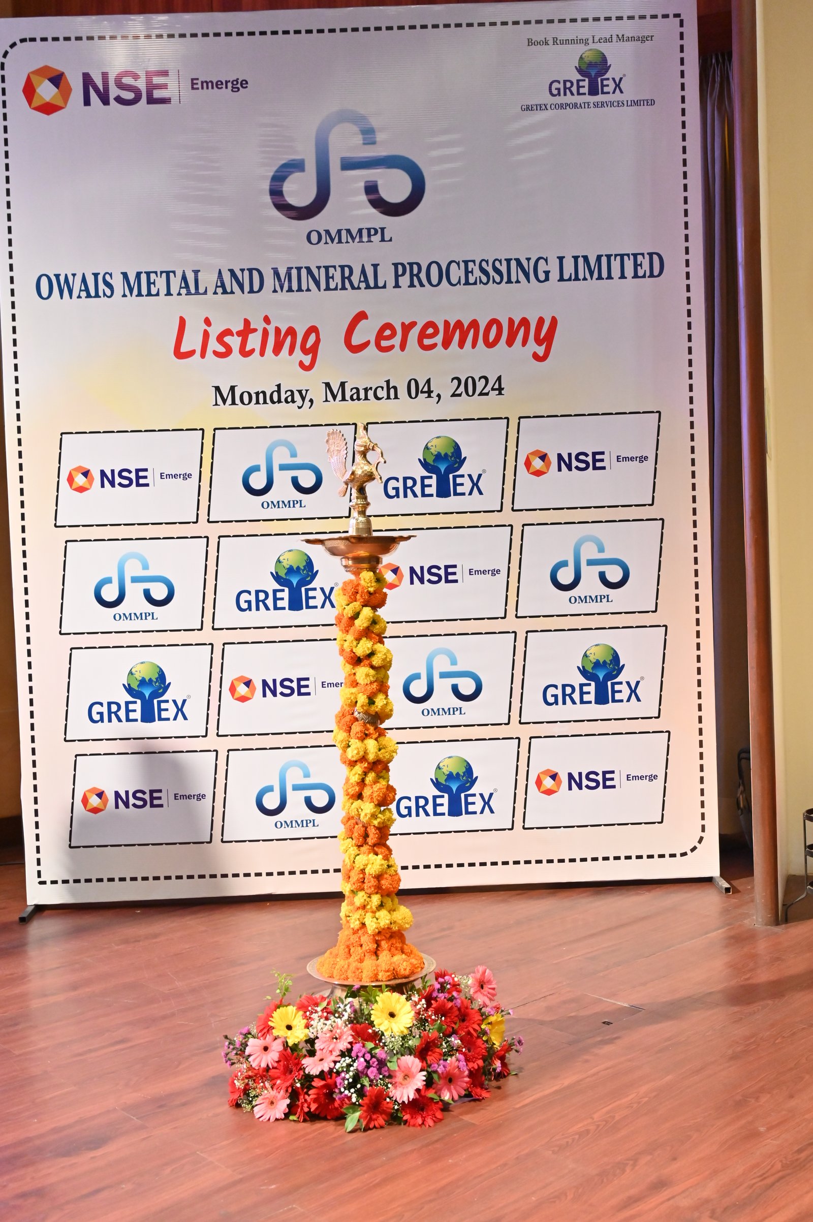 Owais Metal And Minerals Processing Listing Ceremony Photos