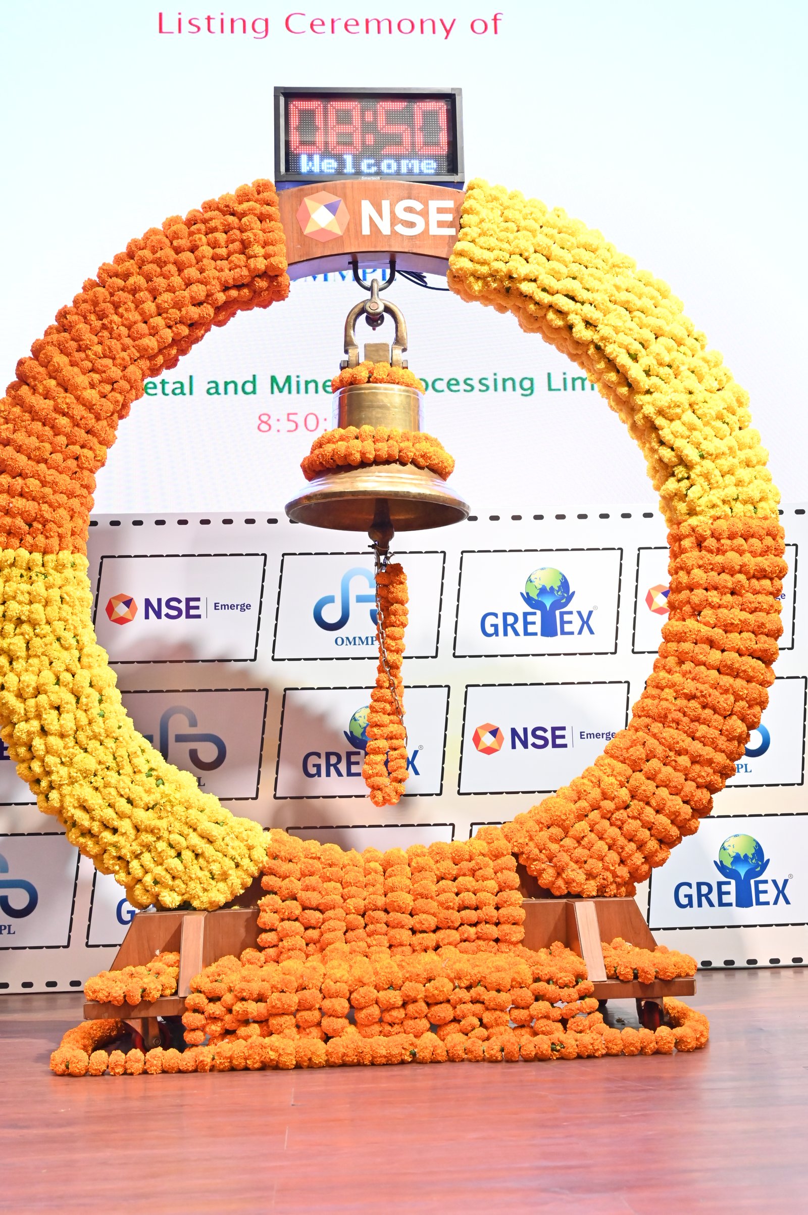 Owais Metal And Minerals Processing Listing Ceremony Photos
