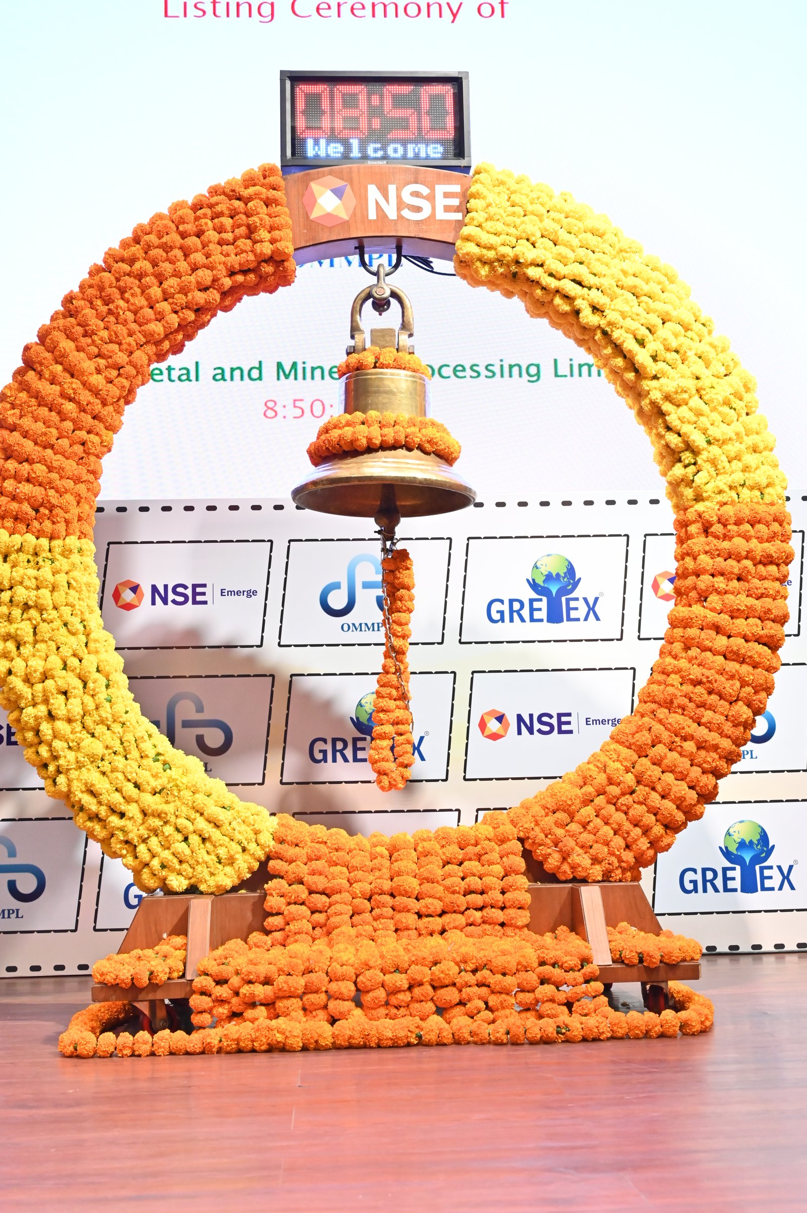 Owais Metal And Minerals Processing Listing Ceremony Photos