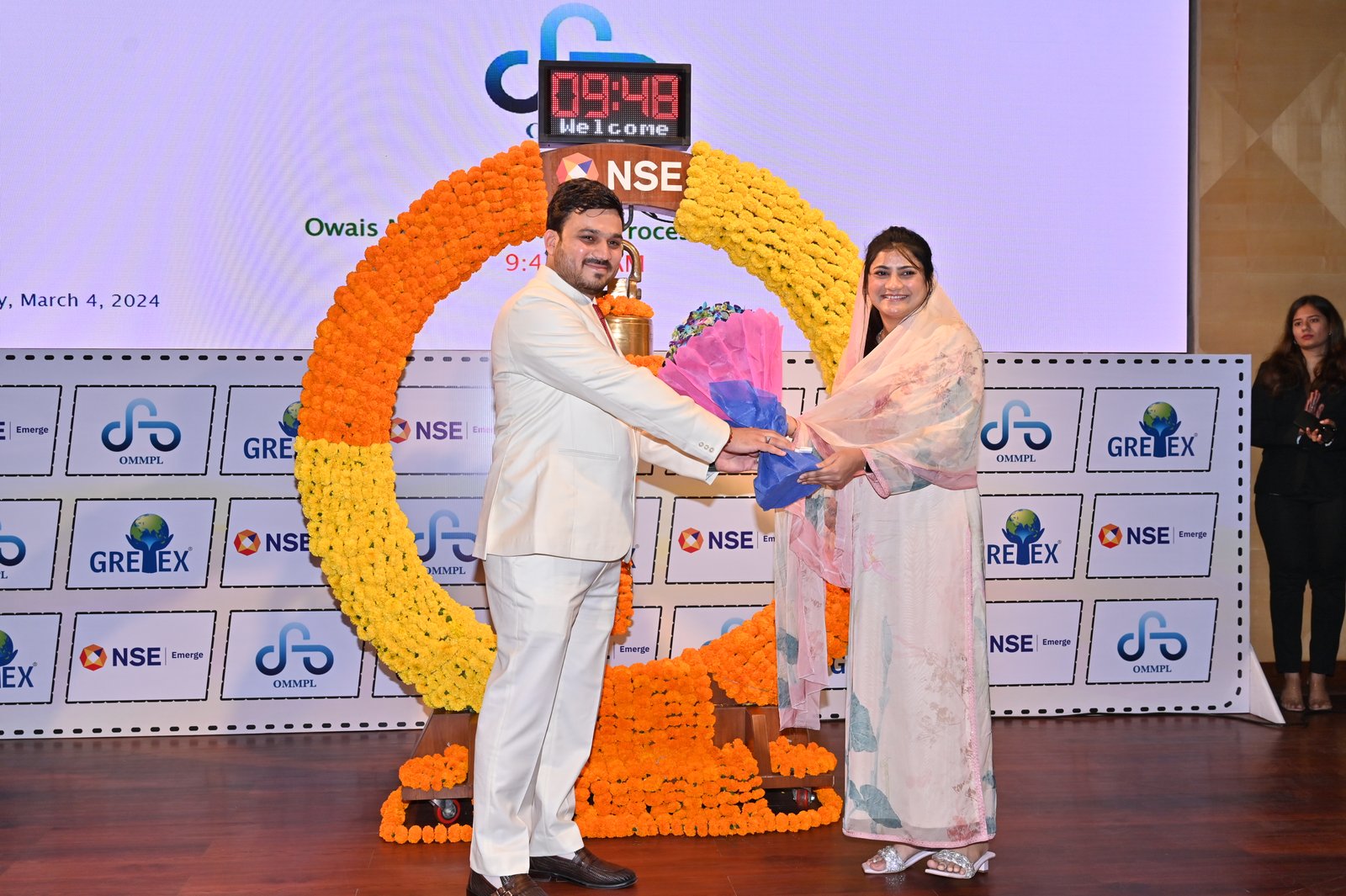 Owais Metal And Minerals Processing Listing Ceremony Photos