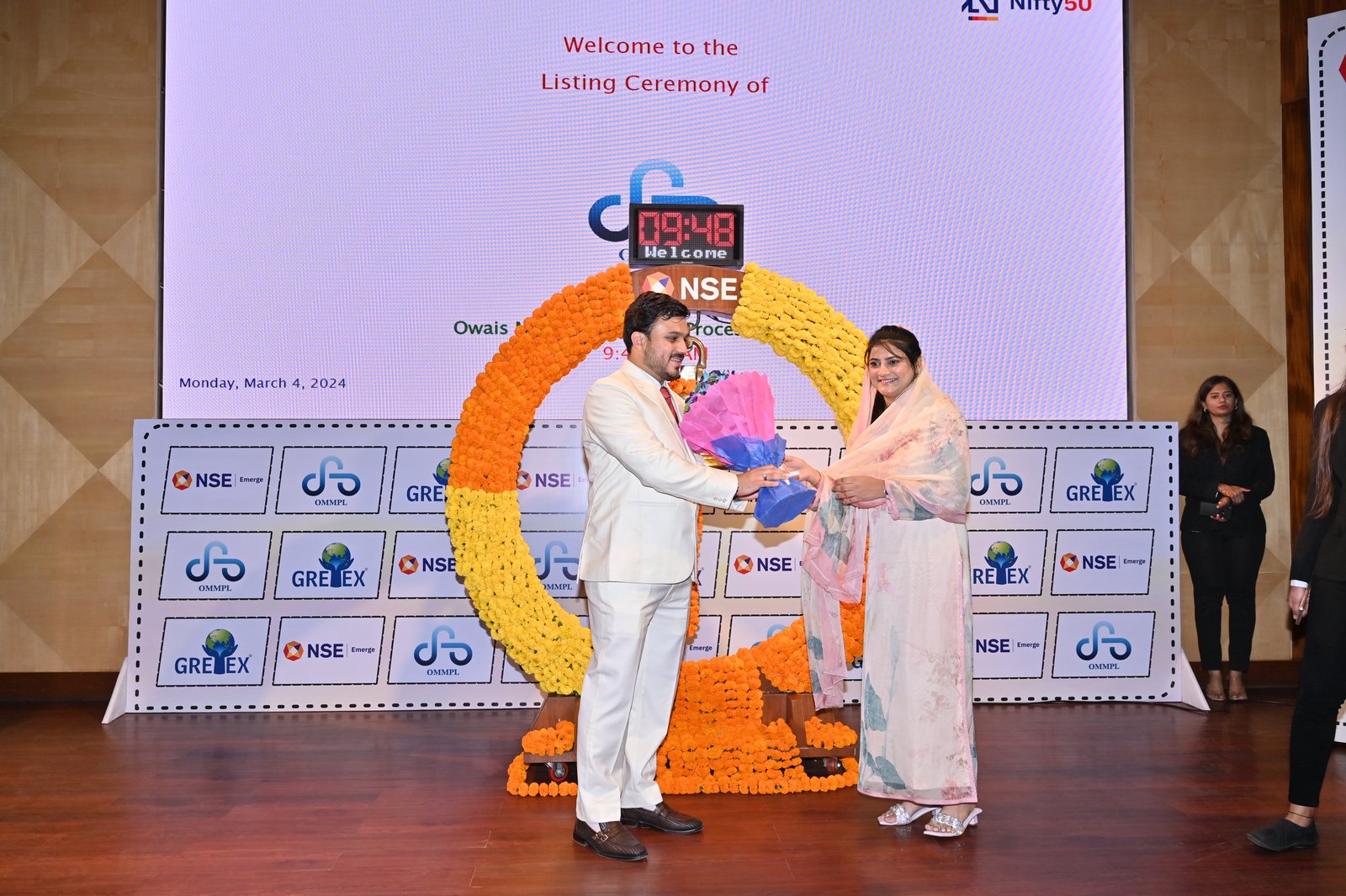 Owais Metal And Minerals Processing Listing Ceremony Photos