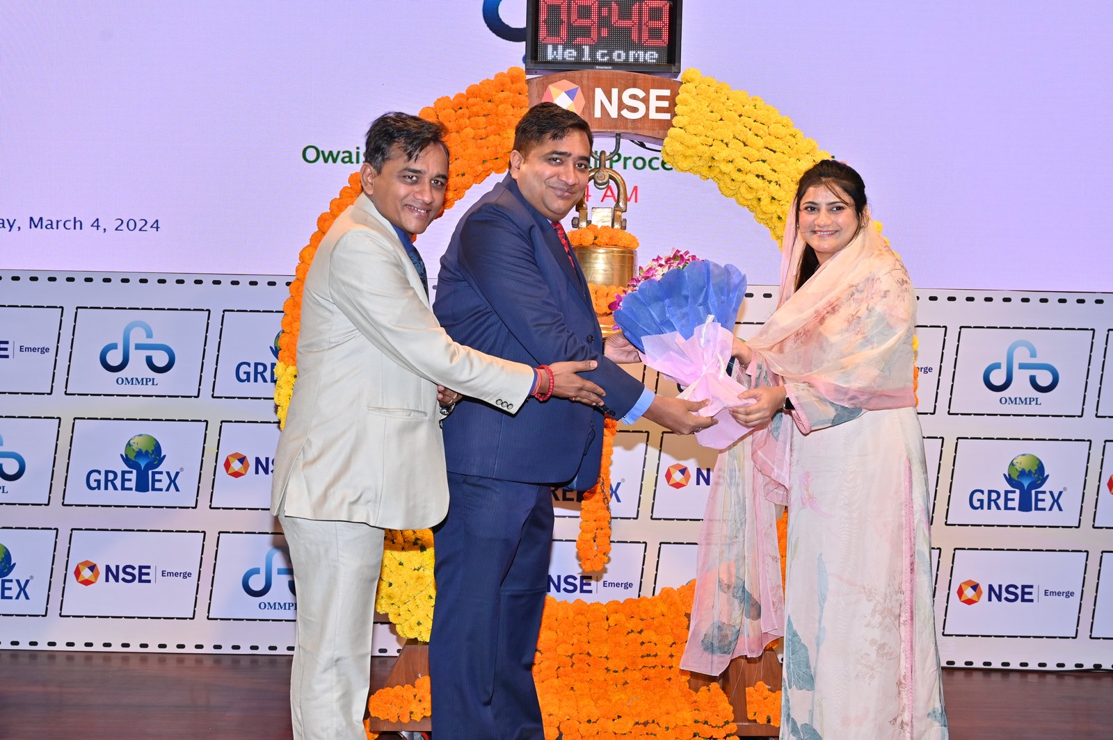 Owais Metal And Minerals Processing Listing Ceremony Photos