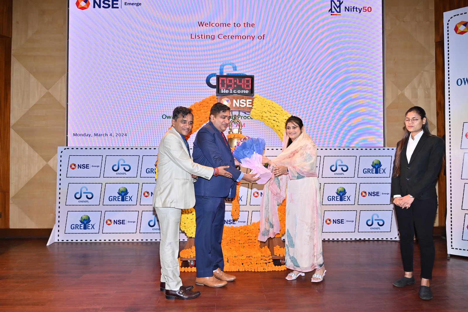 Owais Metal And Minerals Processing Listing Ceremony Photos