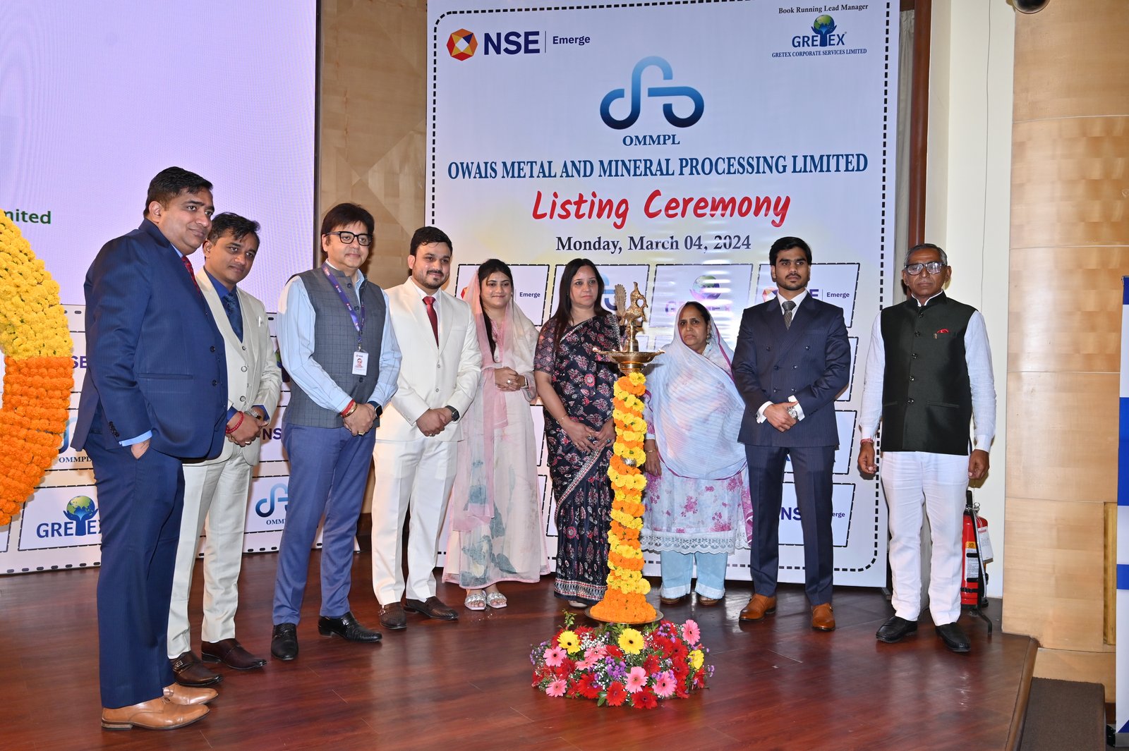 Owais Metal And Minerals Processing Listing Ceremony Photos