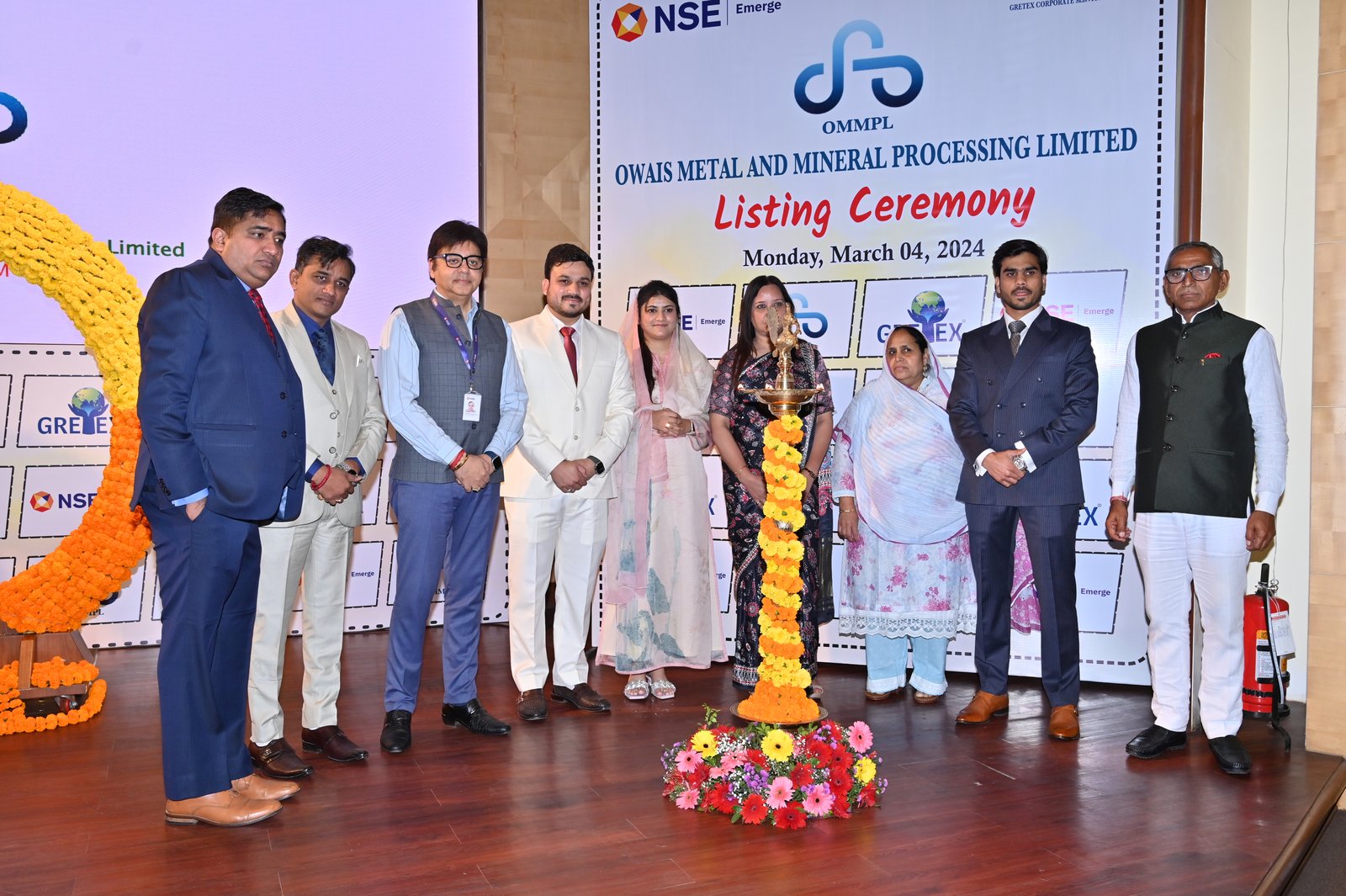 Owais Metal And Minerals Processing Listing Ceremony Photos