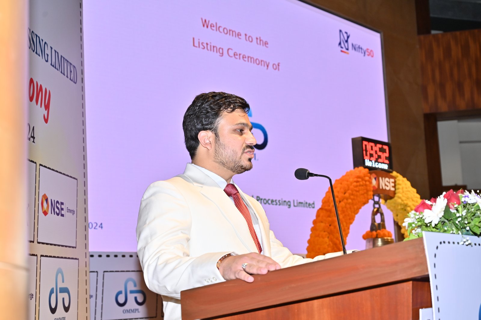 Owais Metal And Minerals Processing Listing Ceremony Photos