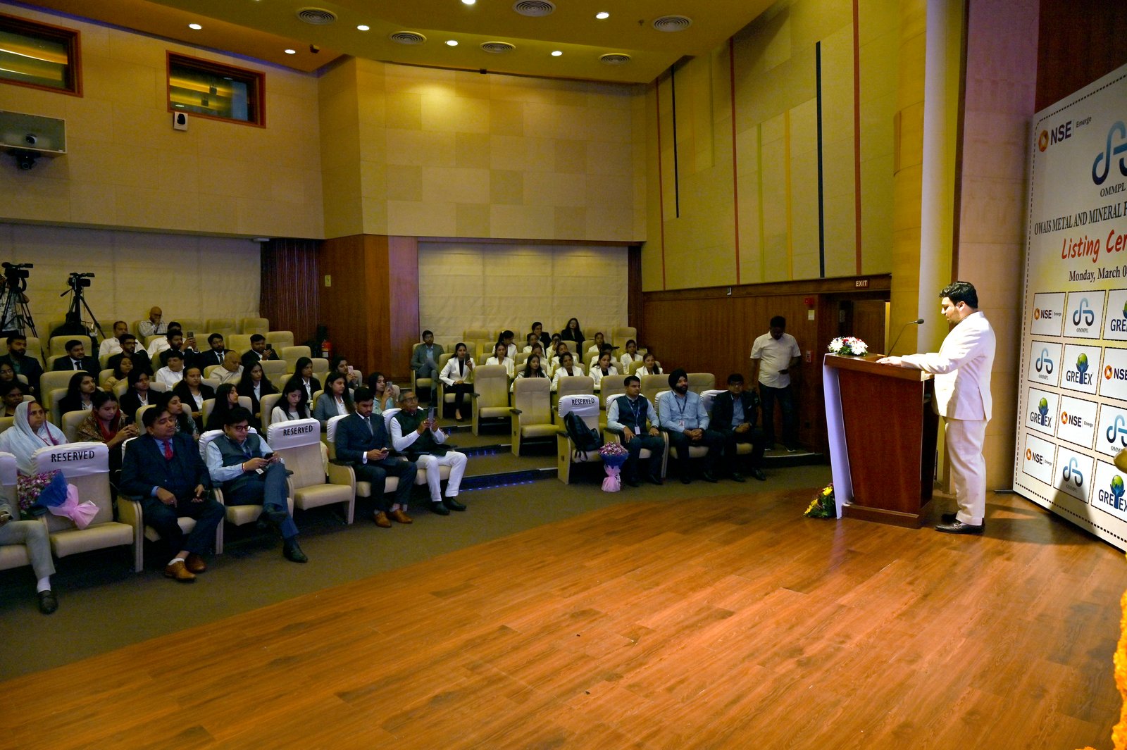 Owais Metal And Minerals Processing Listing Ceremony Photos