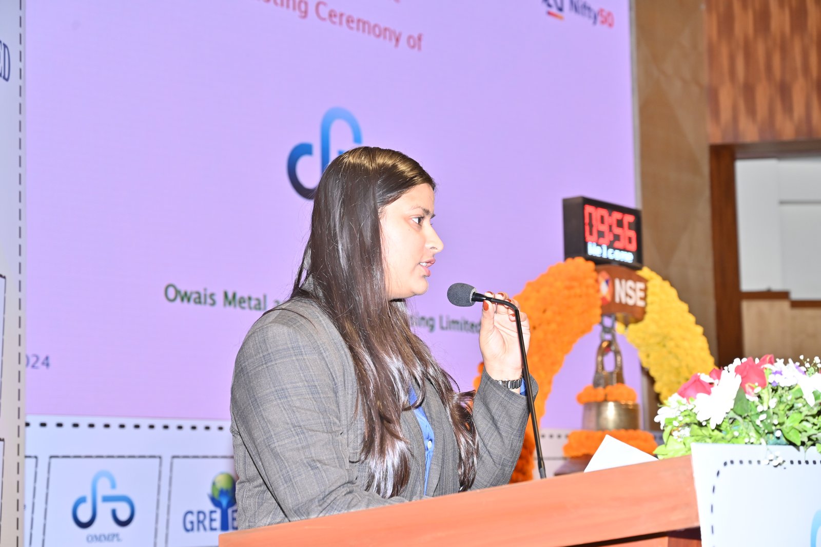 Owais Metal And Minerals Processing Listing Ceremony Photos