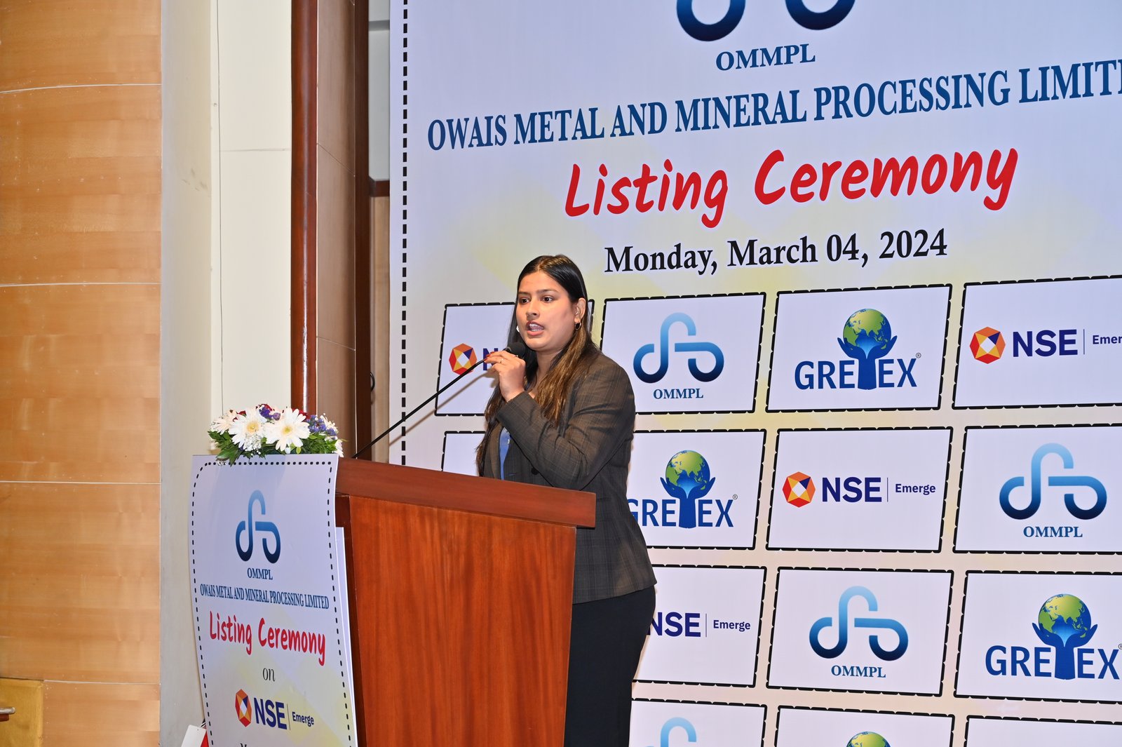 Owais Metal And Minerals Processing Listing Ceremony Photos