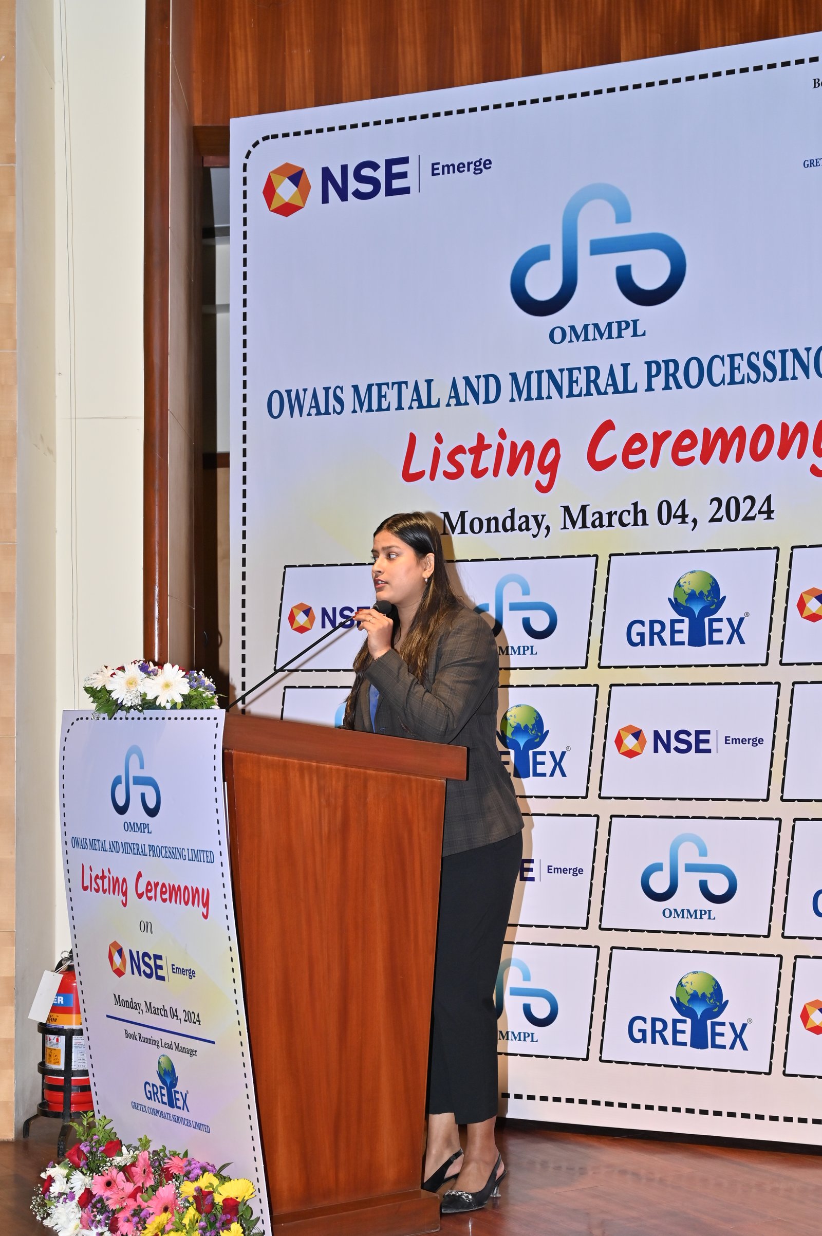 Owais Metal And Minerals Processing Listing Ceremony Photos