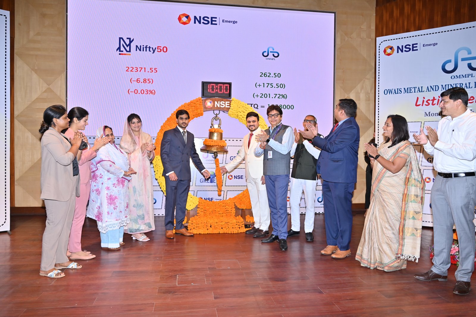 Owais Metal And Minerals Processing Listing Ceremony Photos