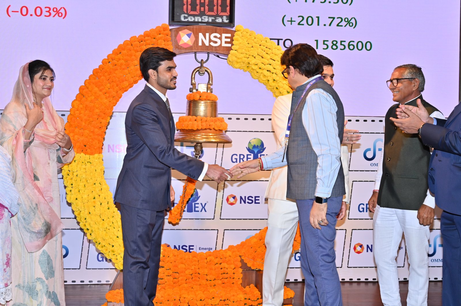 Owais Metal And Minerals Processing Listing Ceremony Photos