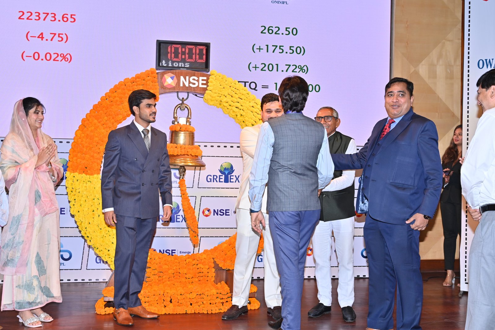 Owais Metal And Minerals Processing Listing Ceremony Photos