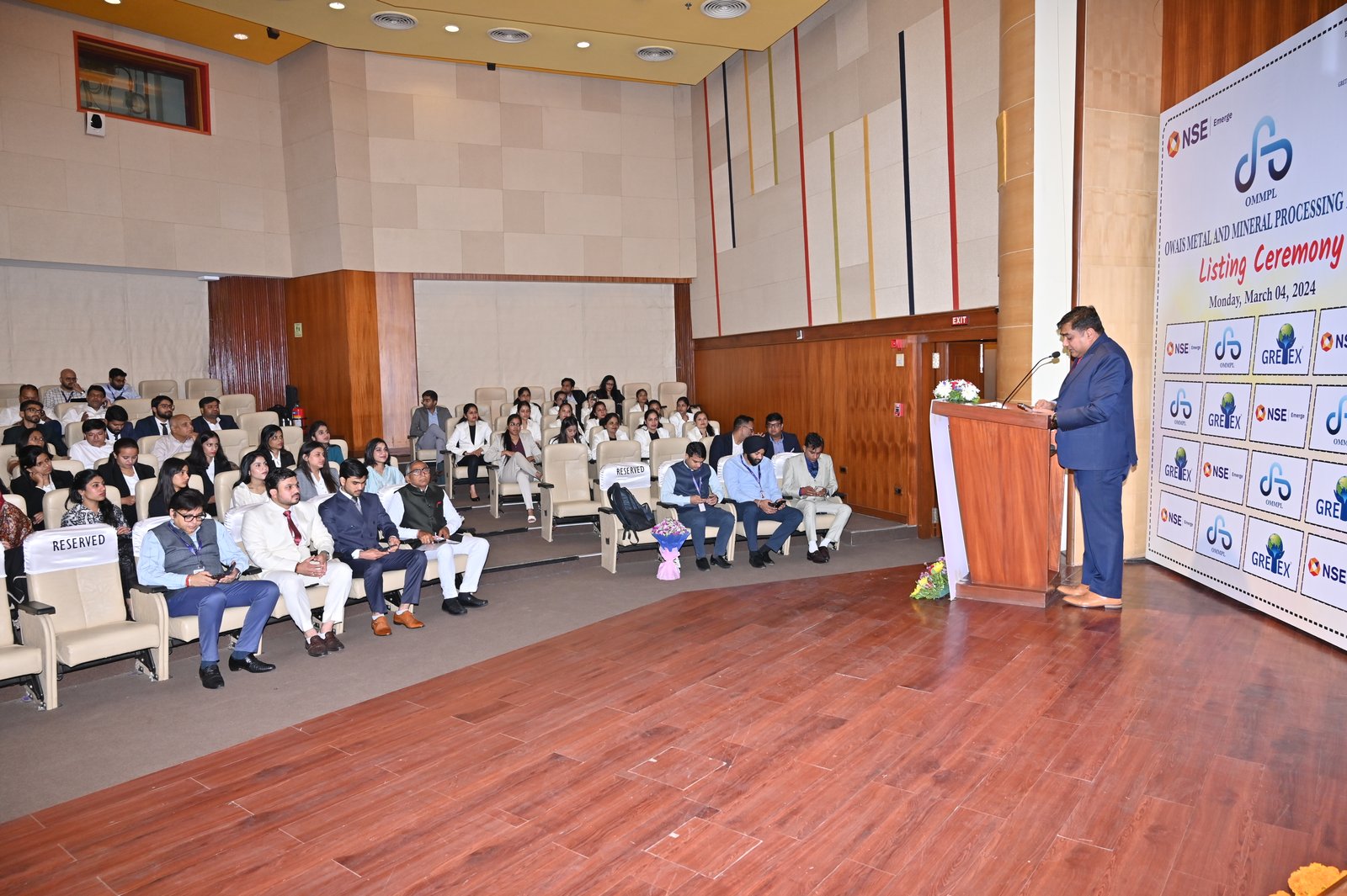 Owais Metal And Minerals Processing Listing Ceremony Photos