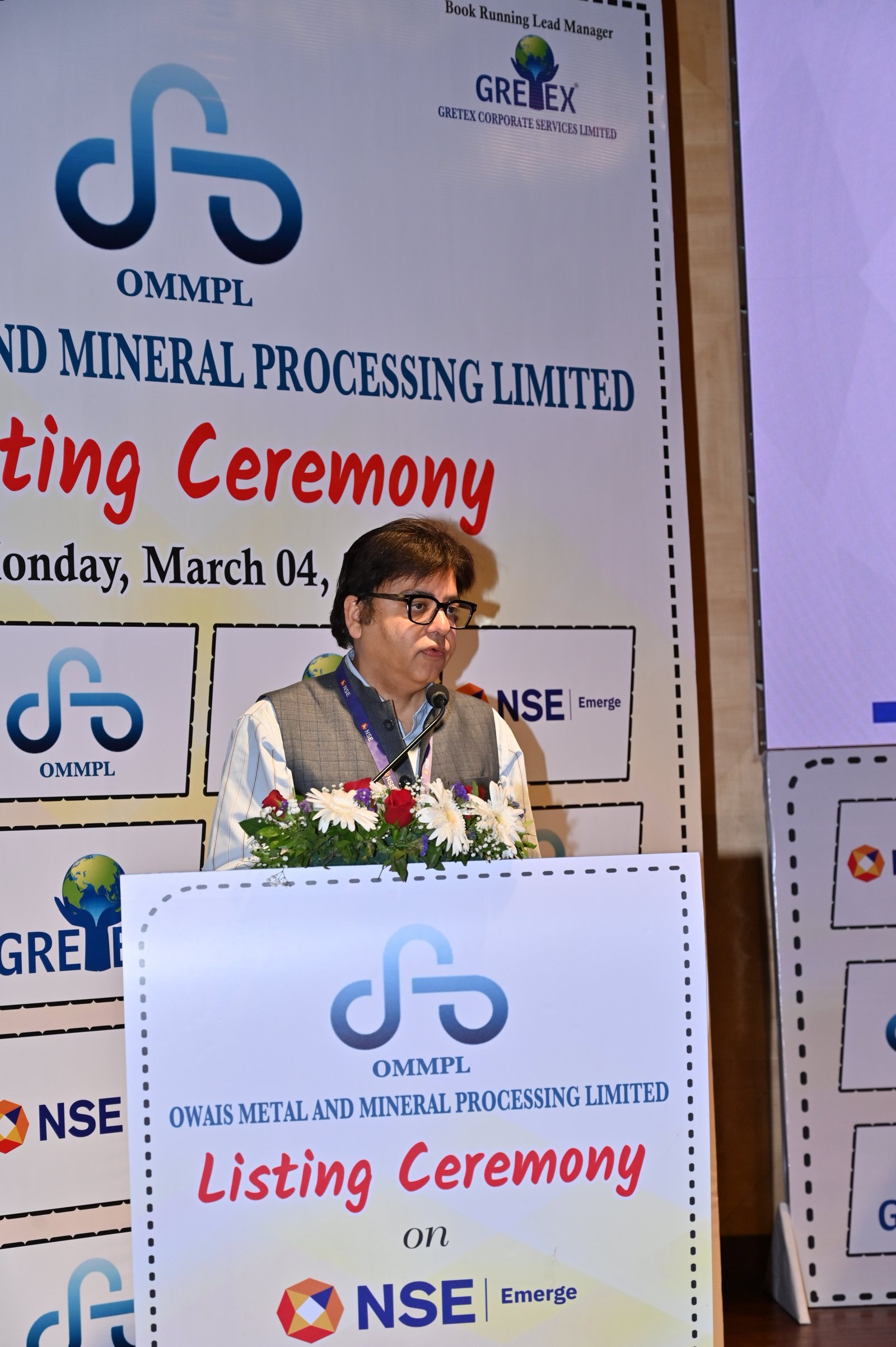 Owais Metal And Minerals Processing Listing Ceremony Photos
