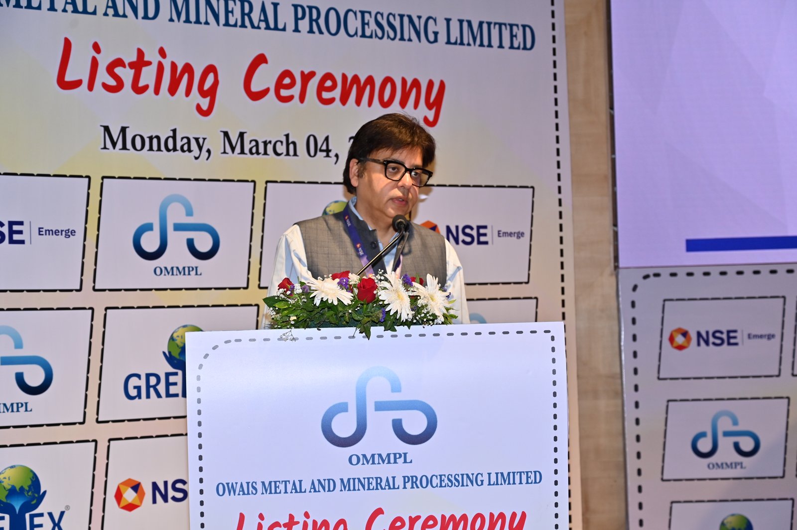 Owais Metal And Minerals Processing Listing Ceremony Photos