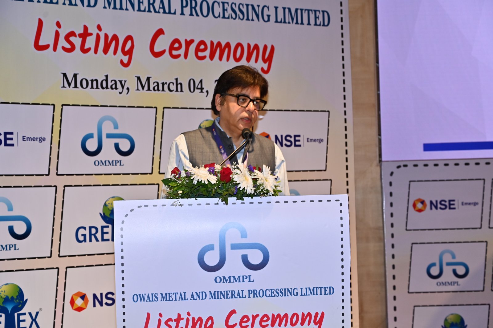 Owais Metal And Minerals Processing Listing Ceremony Photos