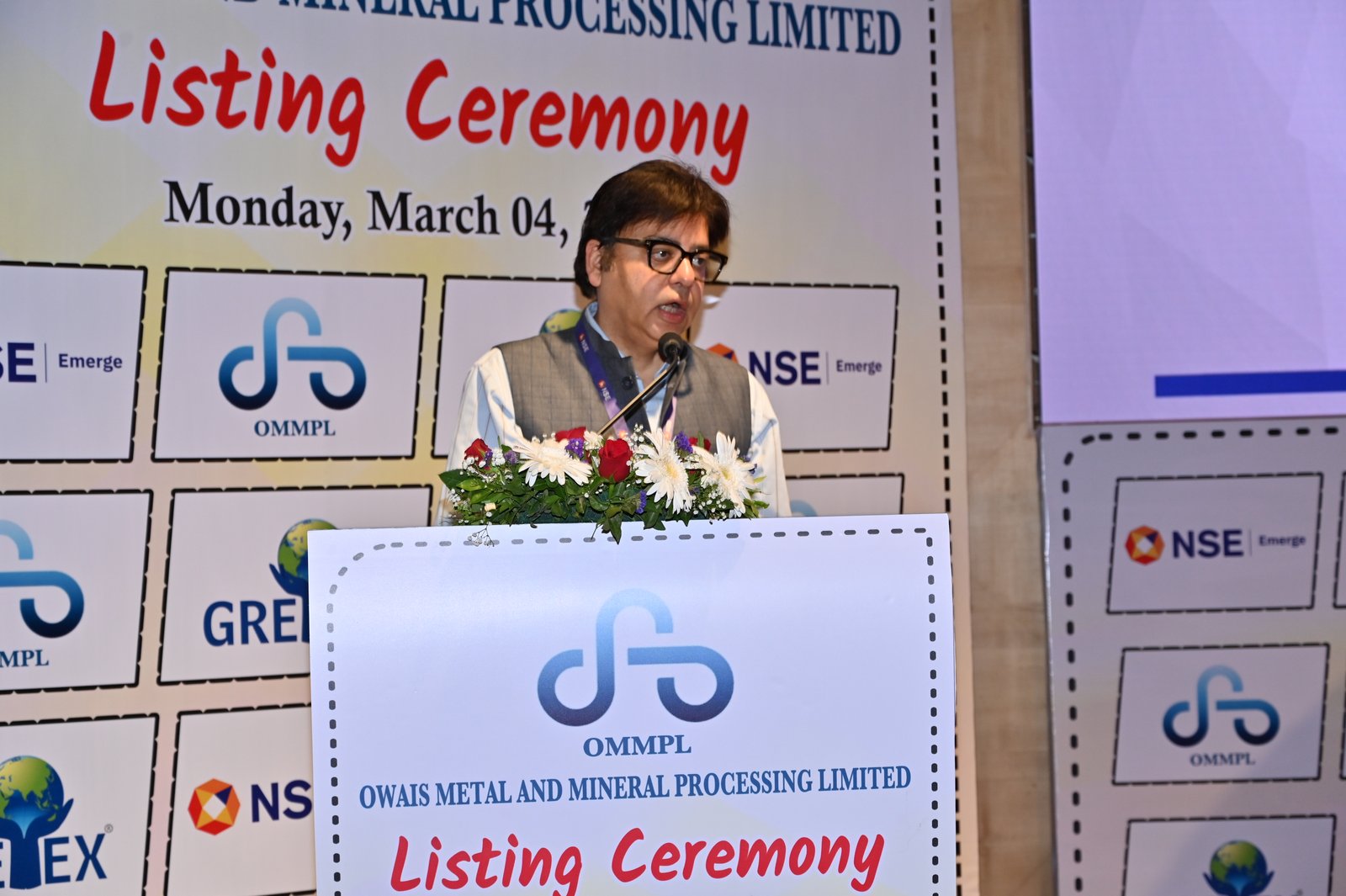 Owais Metal And Minerals Processing Listing Ceremony Photos