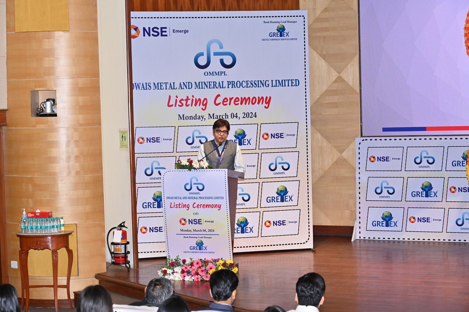 Owais Metal And Minerals Processing Listing Ceremony Photos
