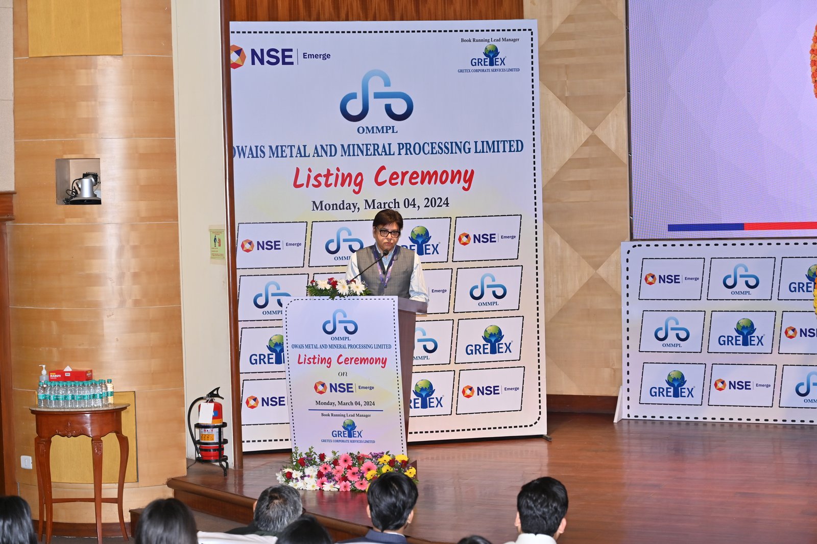 Owais Metal And Minerals Processing Listing Ceremony Photos