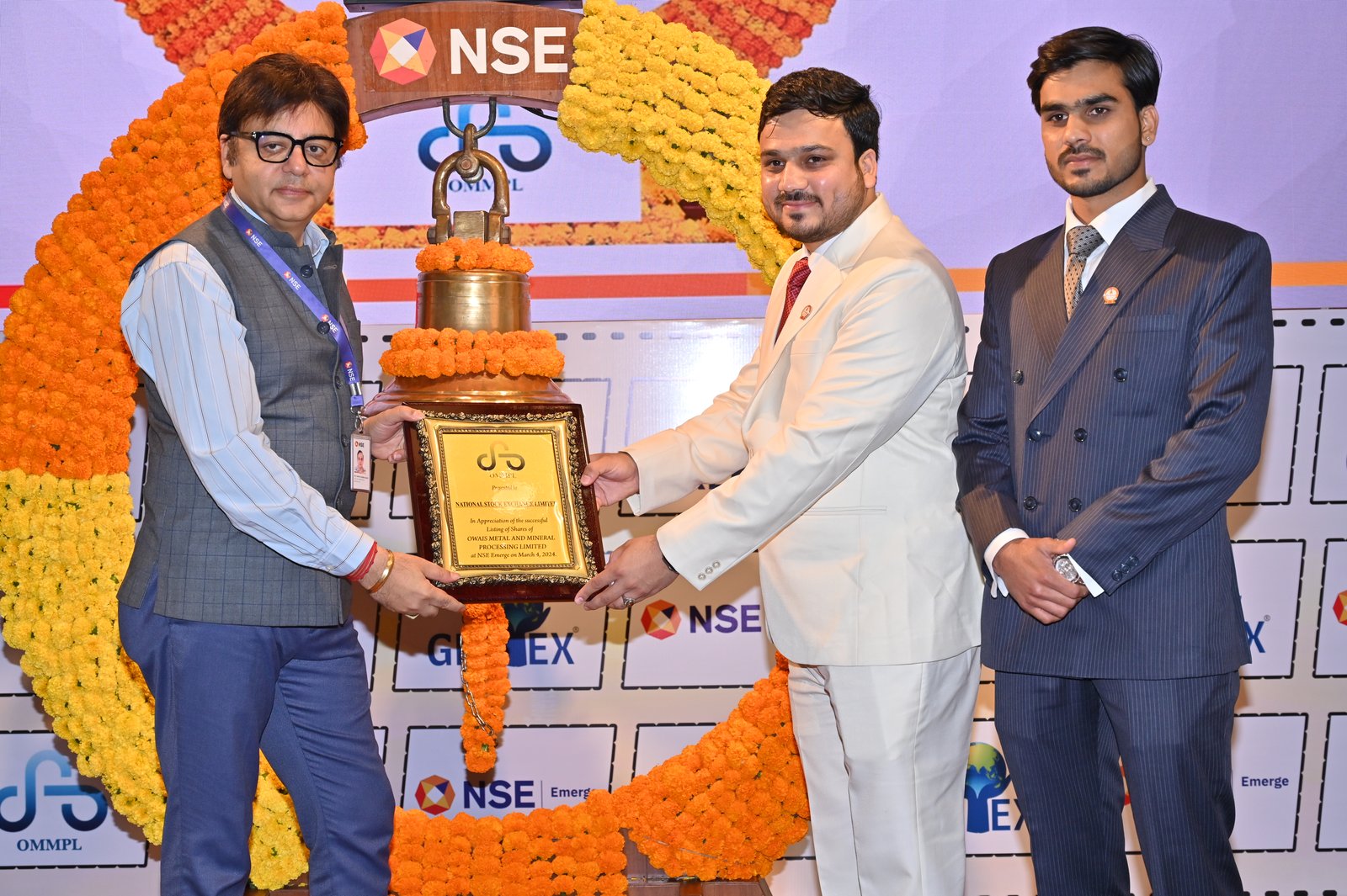 Owais Metal And Minerals Processing Listing Ceremony Photos