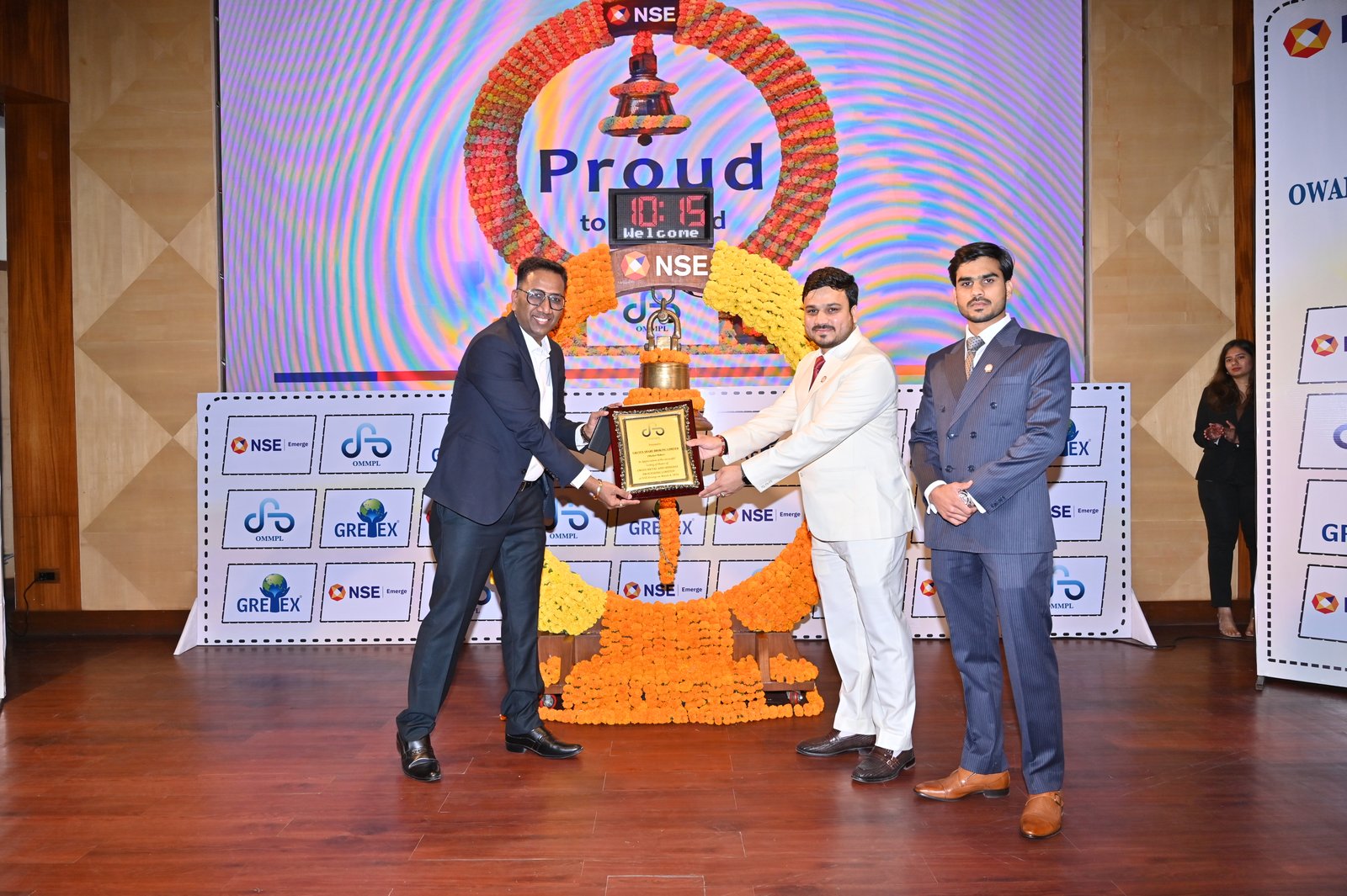 Owais Metal And Minerals Processing Listing Ceremony Photos