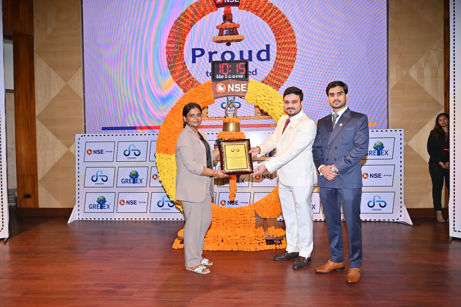 Owais Metal And Minerals Processing Listing Ceremony Photos