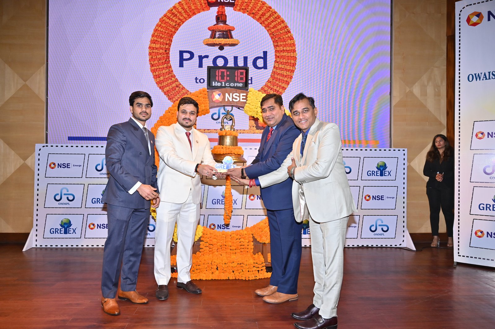 Owais Metal And Minerals Processing Listing Ceremony Photos