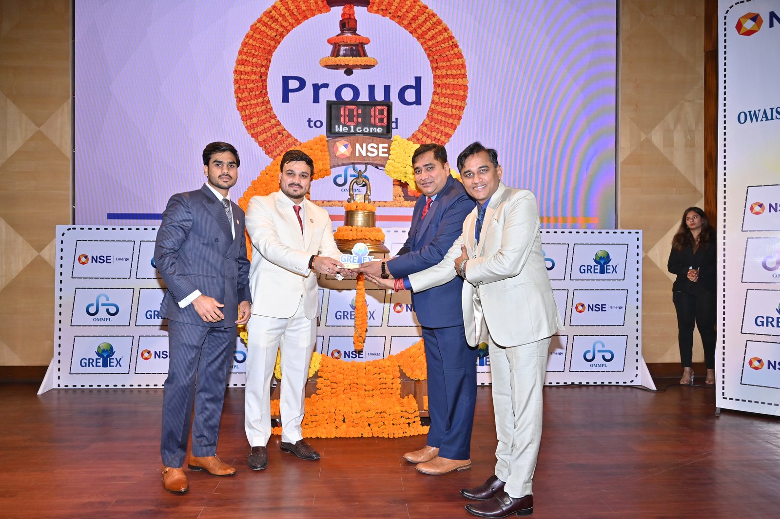 Owais Metal And Minerals Processing Listing Ceremony Photos