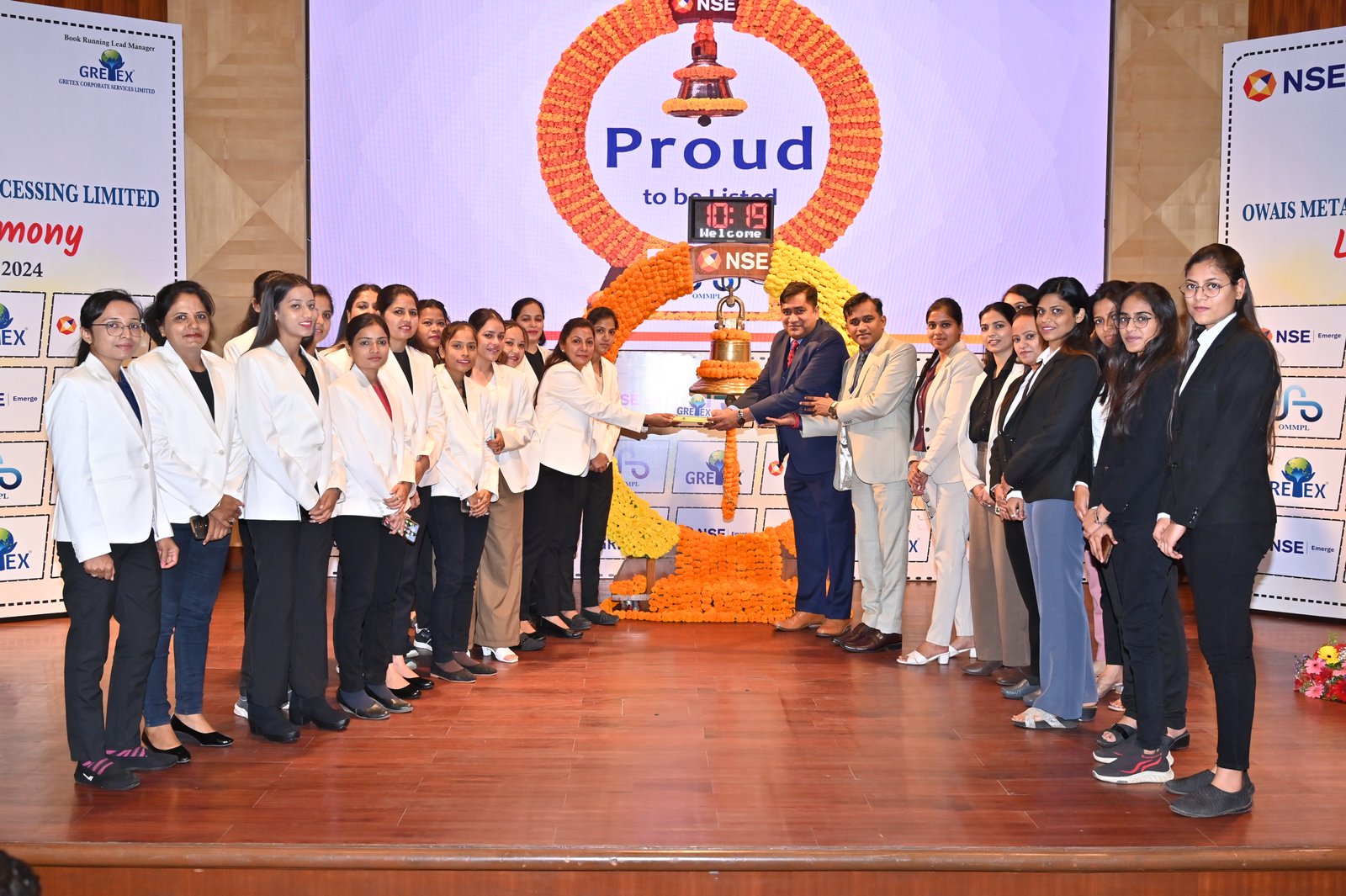 Owais Metal And Minerals Processing Listing Ceremony Photos