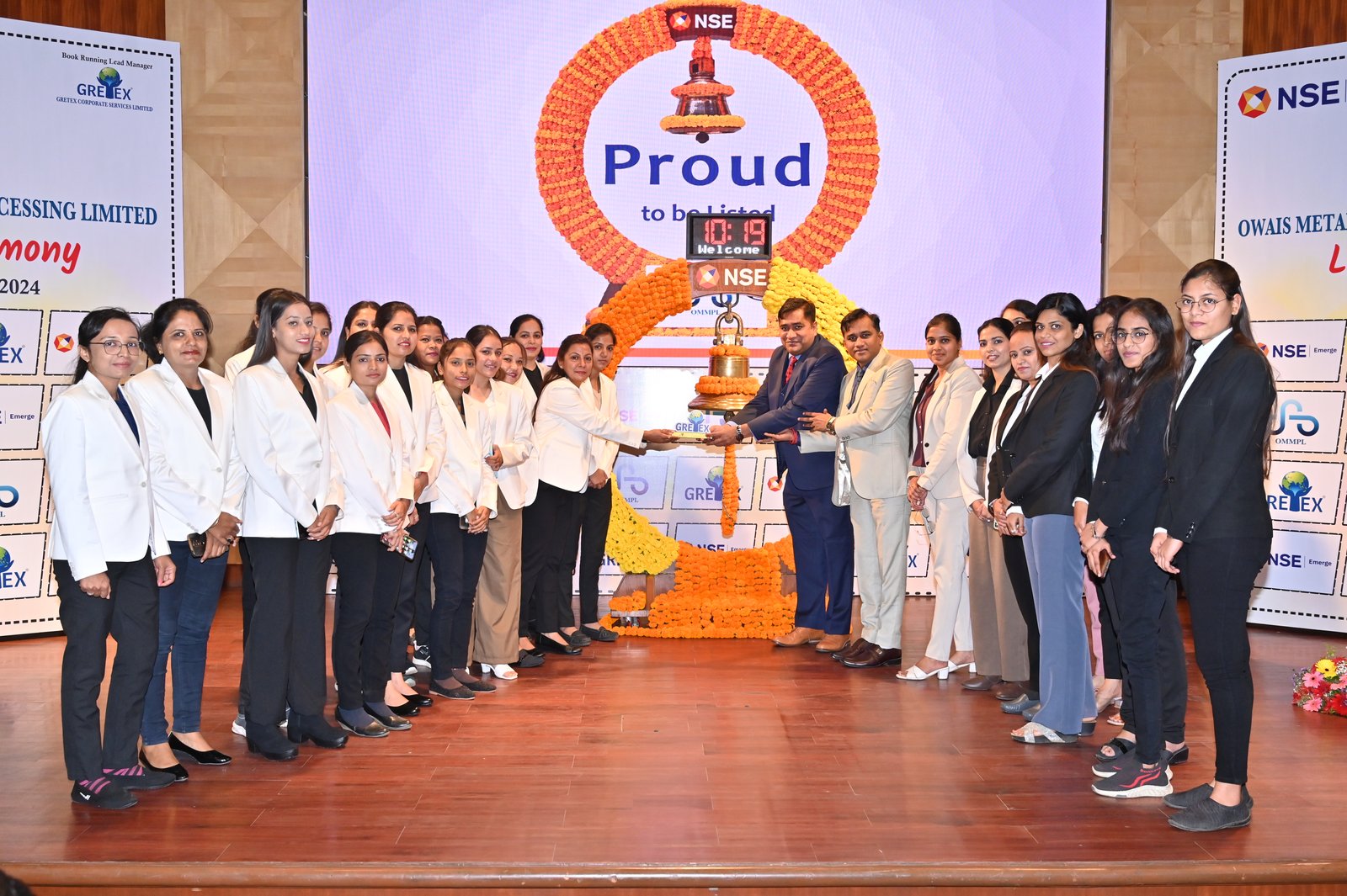 Owais Metal And Minerals Processing Listing Ceremony Photos