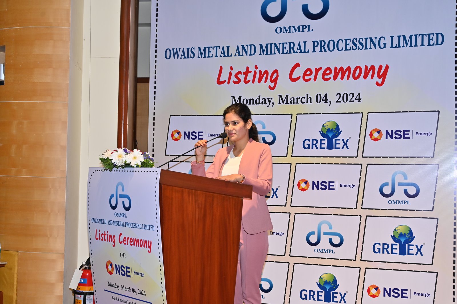 Owais Metal And Minerals Processing Listing Ceremony Photos