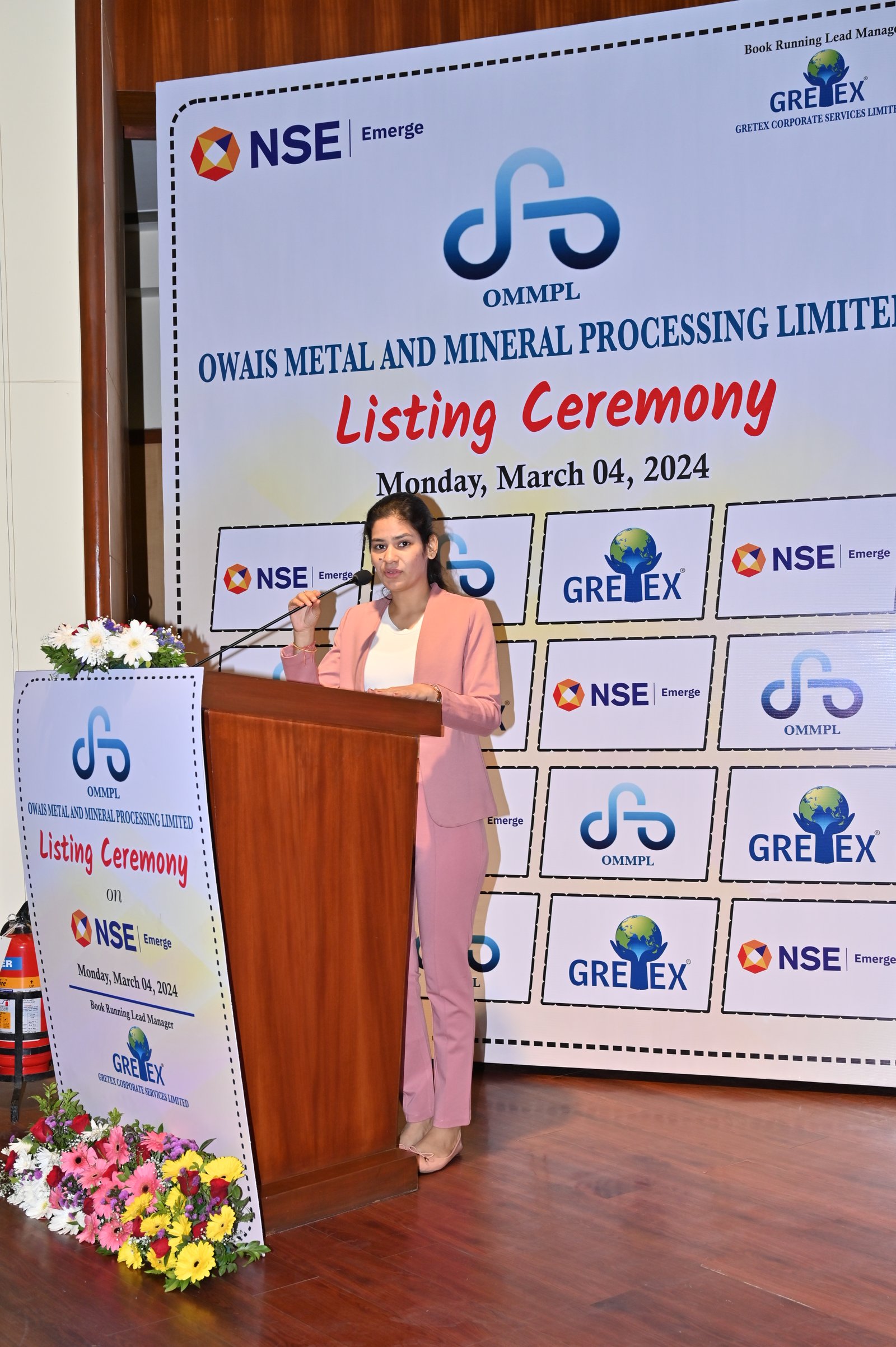 Owais Metal And Minerals Processing Listing Ceremony Photos