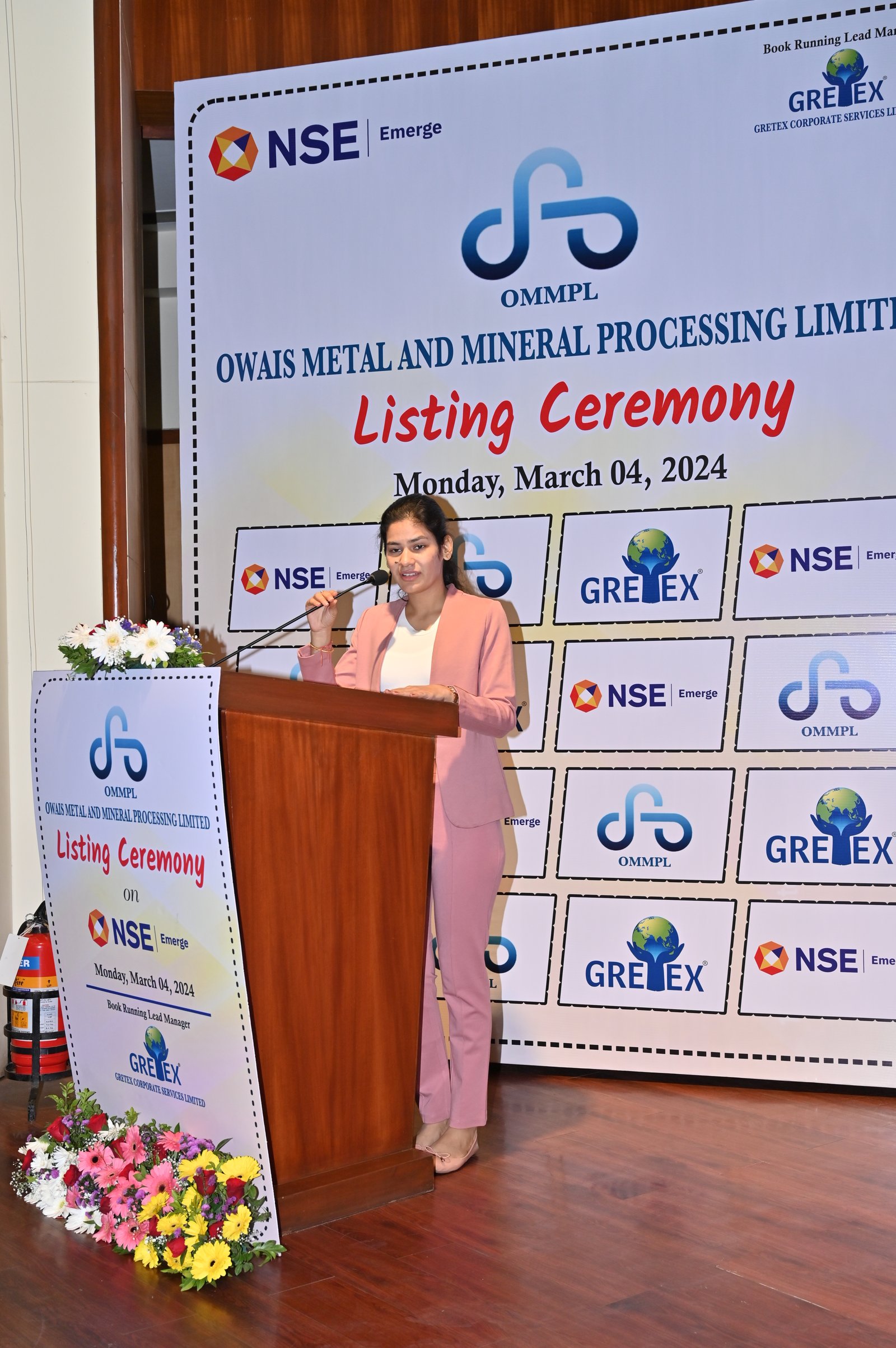 Owais Metal And Minerals Processing Listing Ceremony Photos