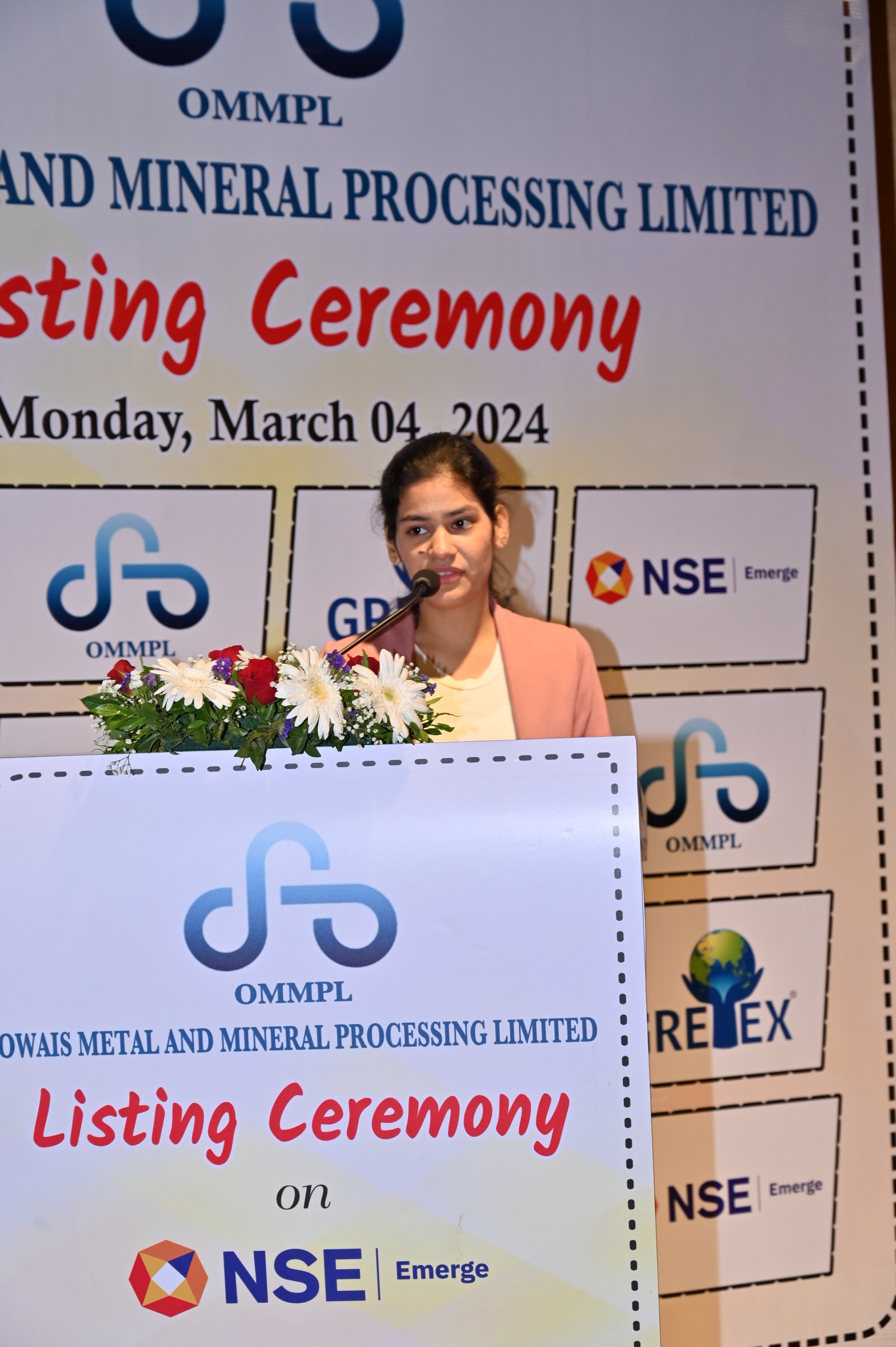 Owais Metal And Minerals Processing Listing Ceremony Photos