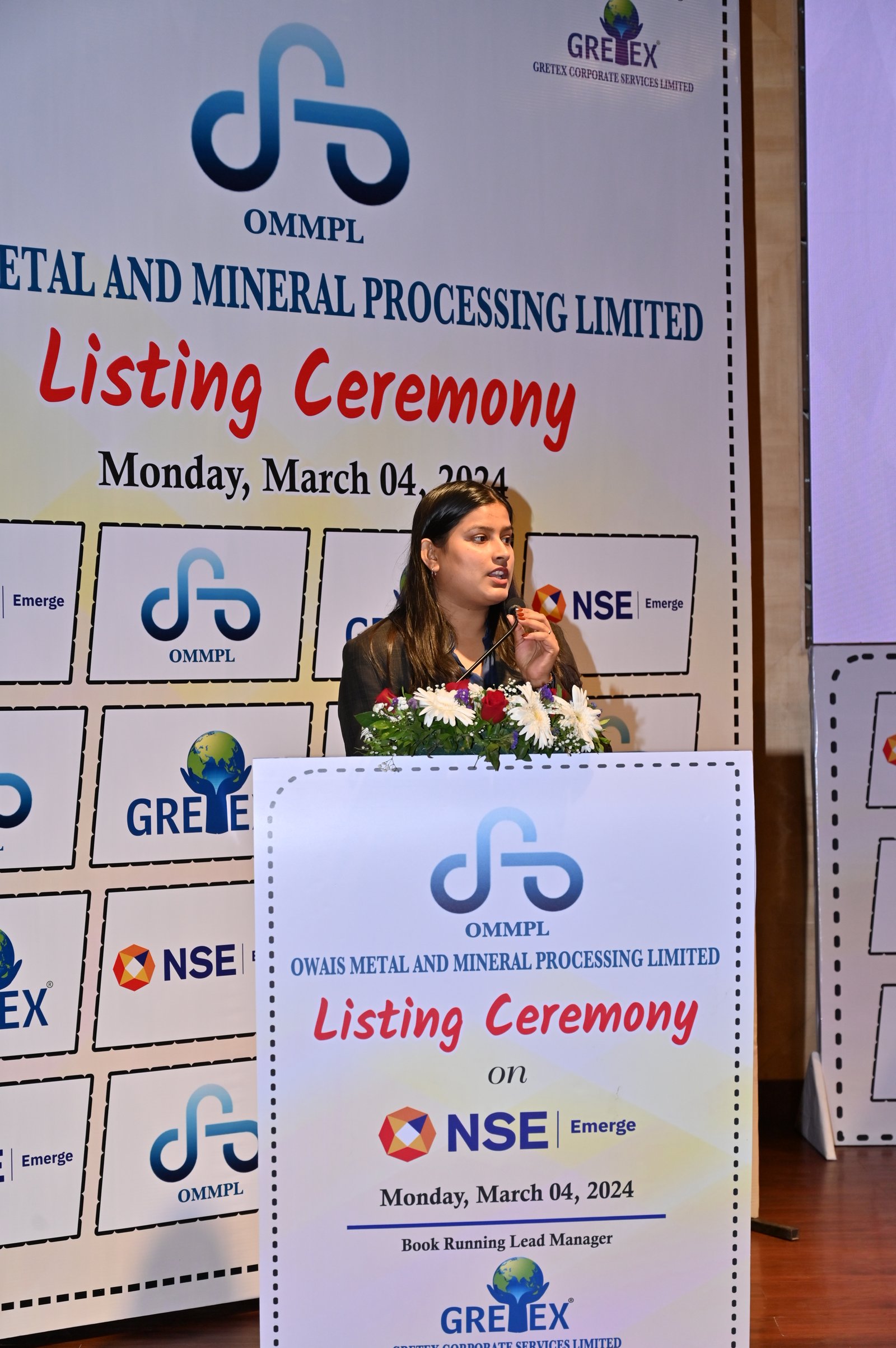 Owais Metal And Minerals Processing Listing Ceremony Photos