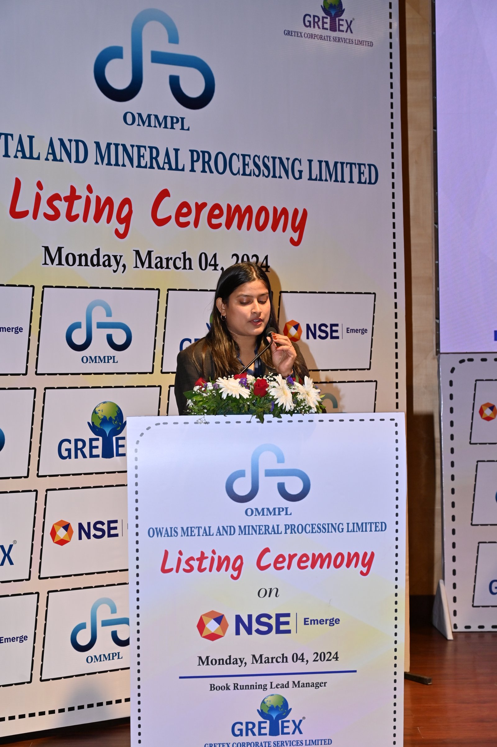 Owais Metal And Minerals Processing Listing Ceremony Photos